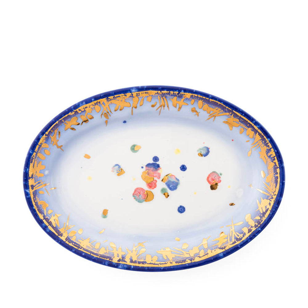 Apollo Bianco Oval Rim Platter