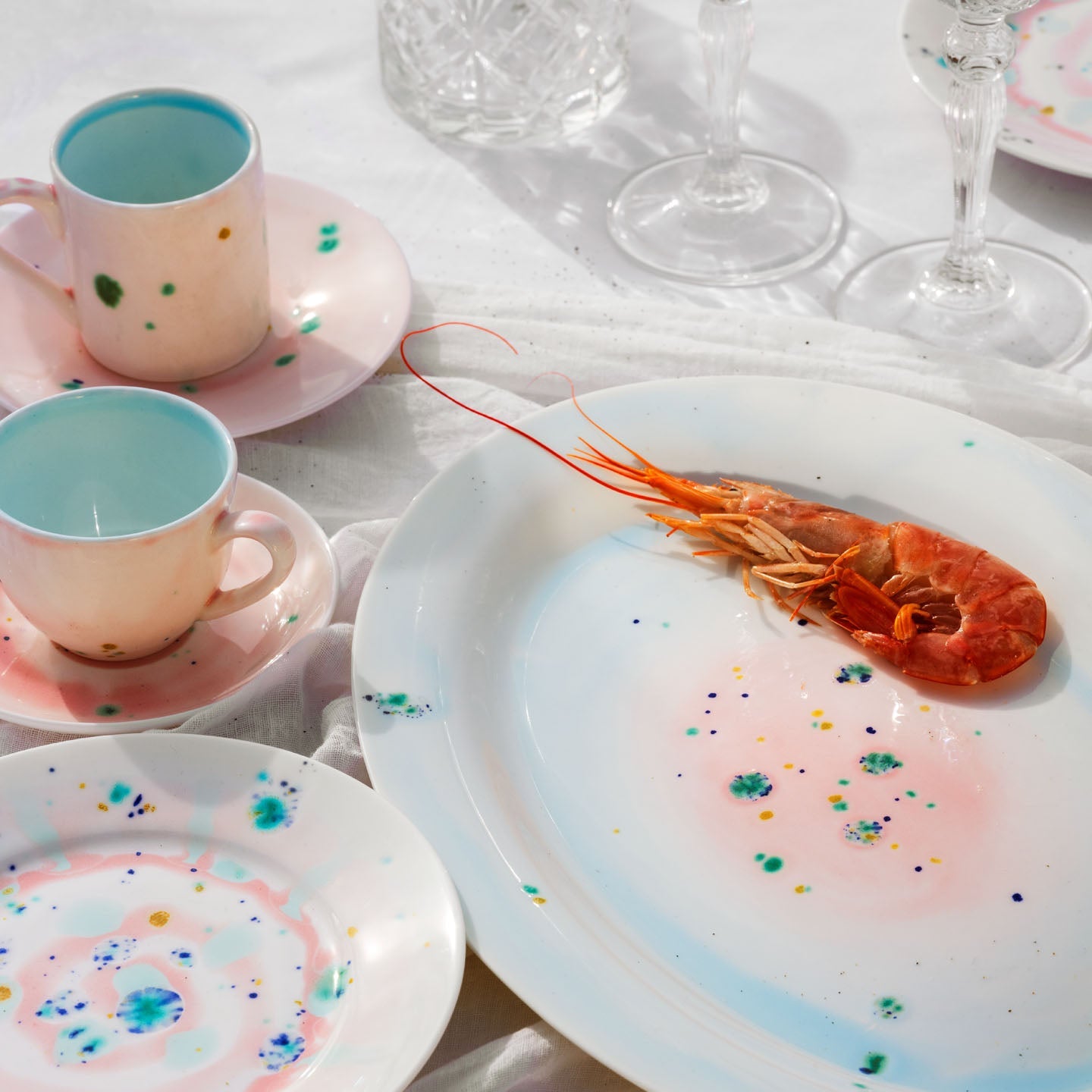 Winter Oval Rim Platter