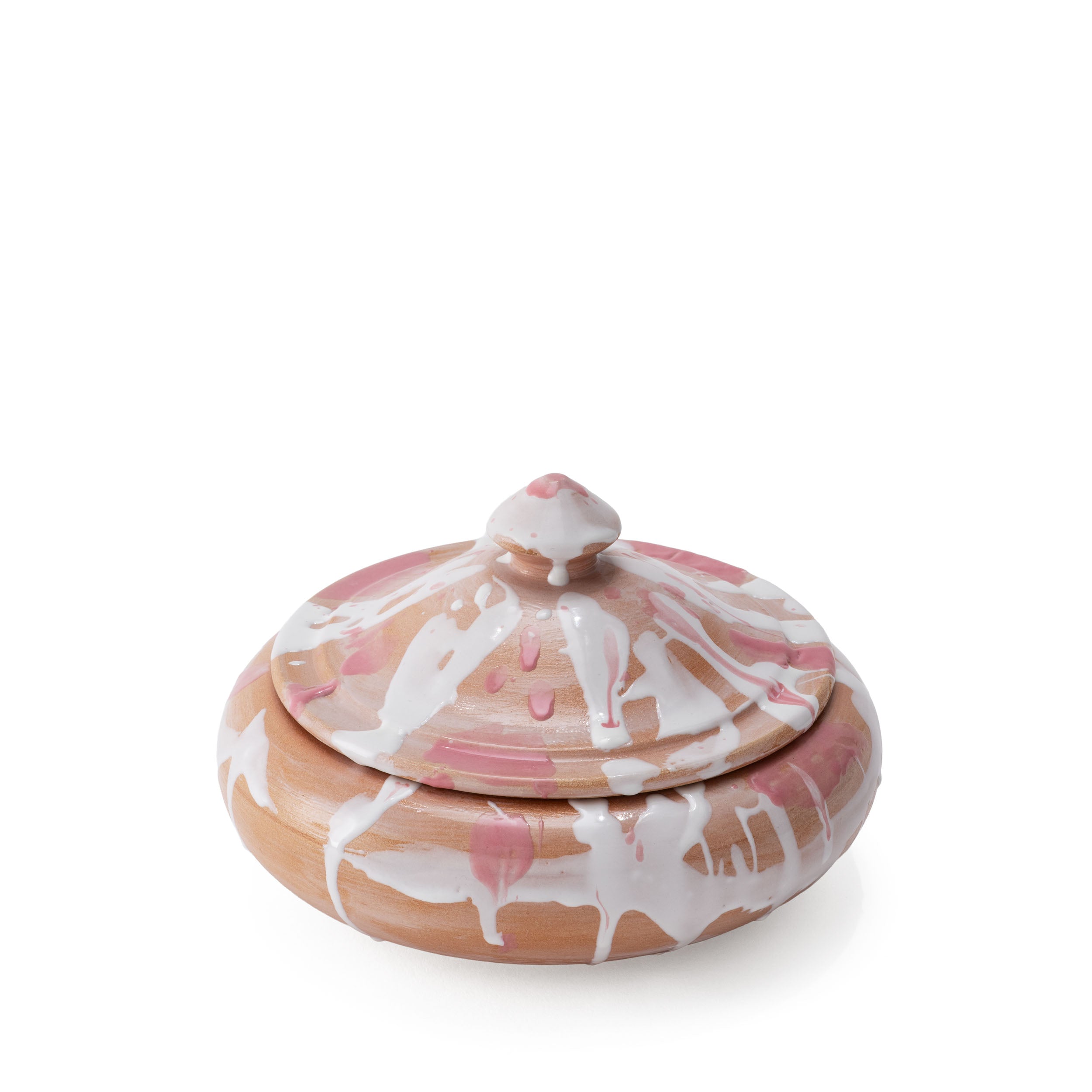 Ceramic Pot With Lid Medium