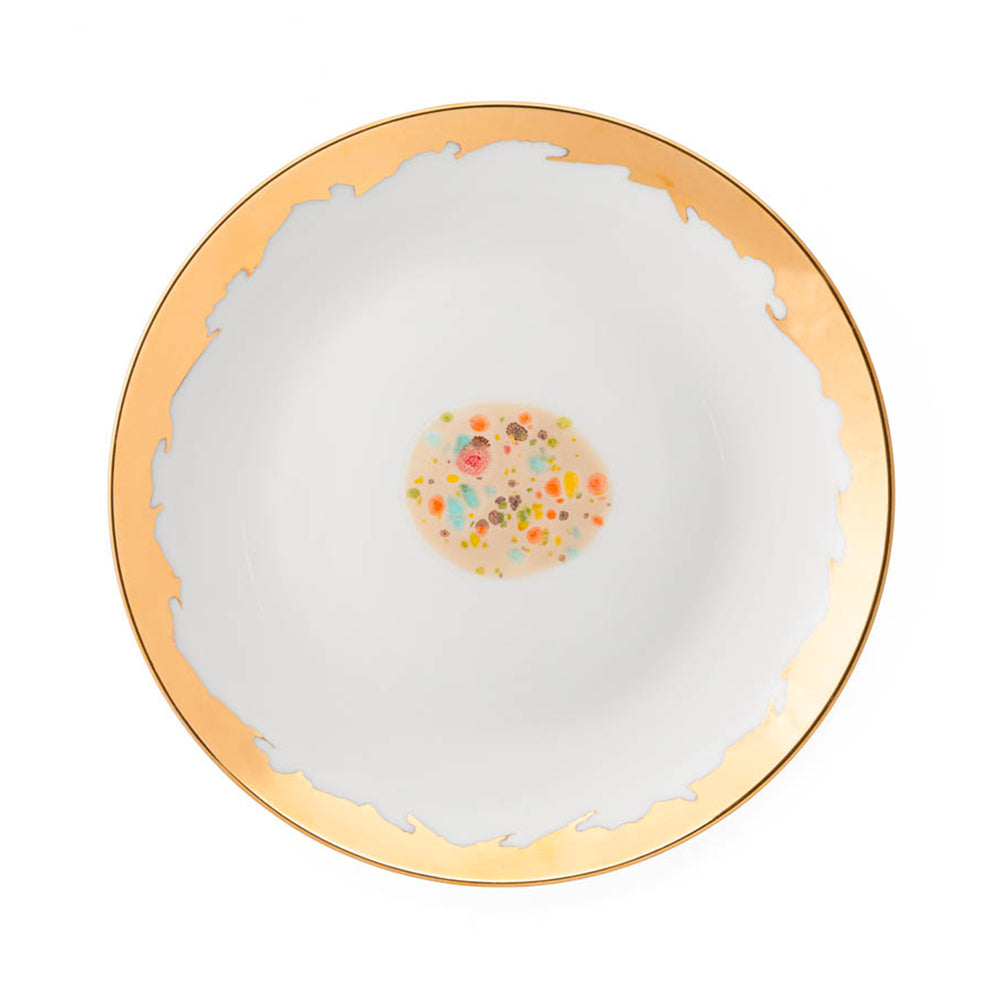 Chestnut Dessert Coupe Plate