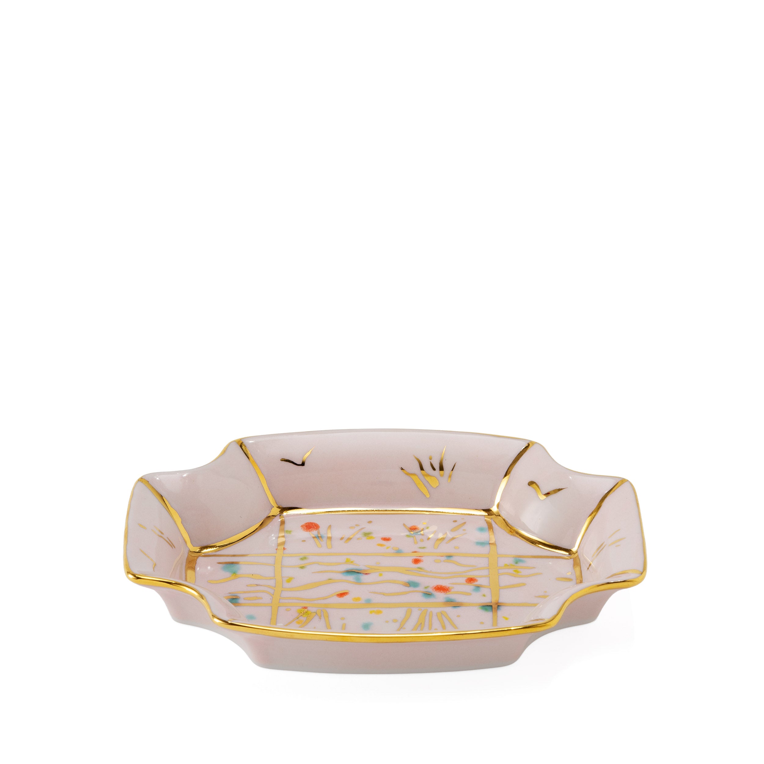 Pink Small Contoured Tray