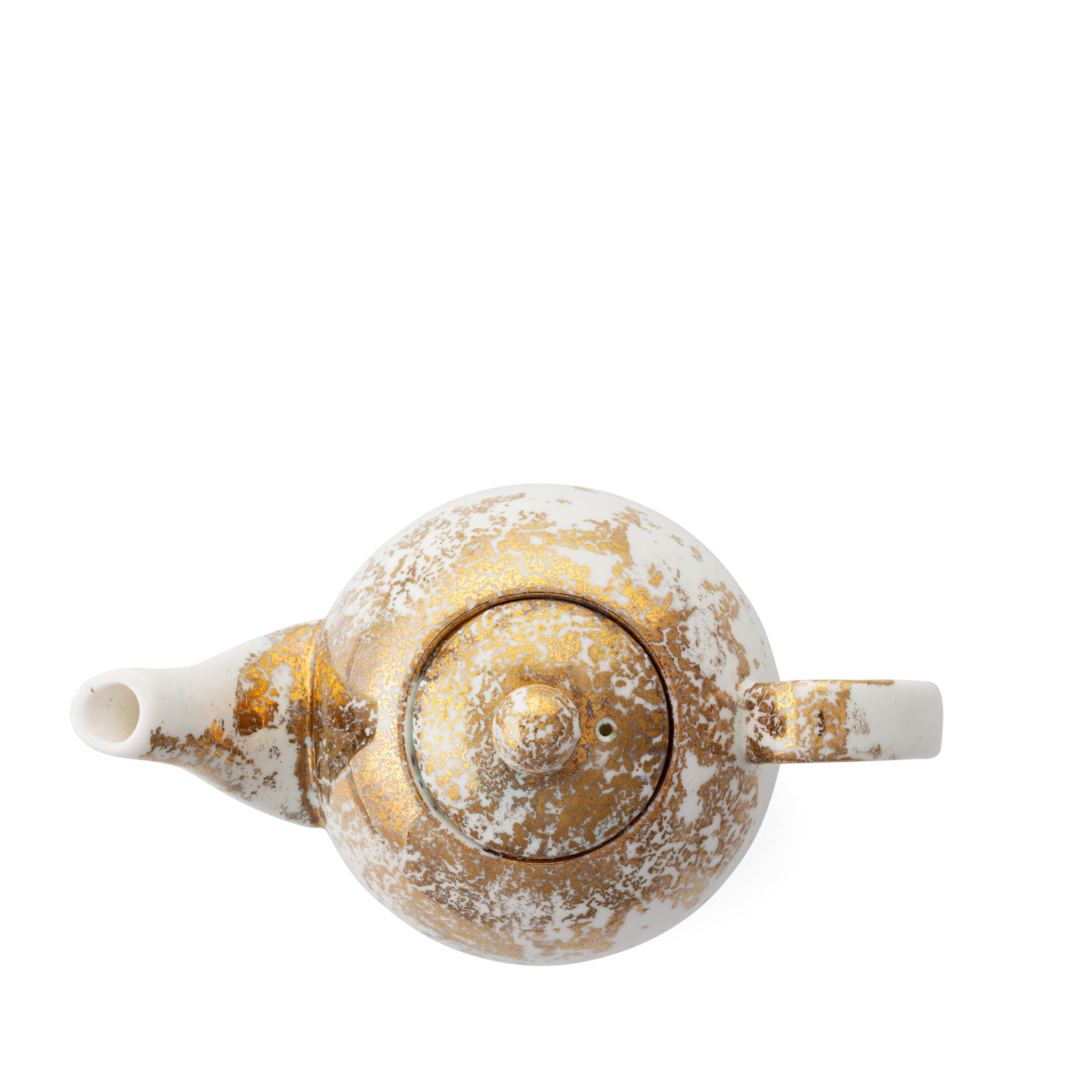 Golden Ash Mint Teapot