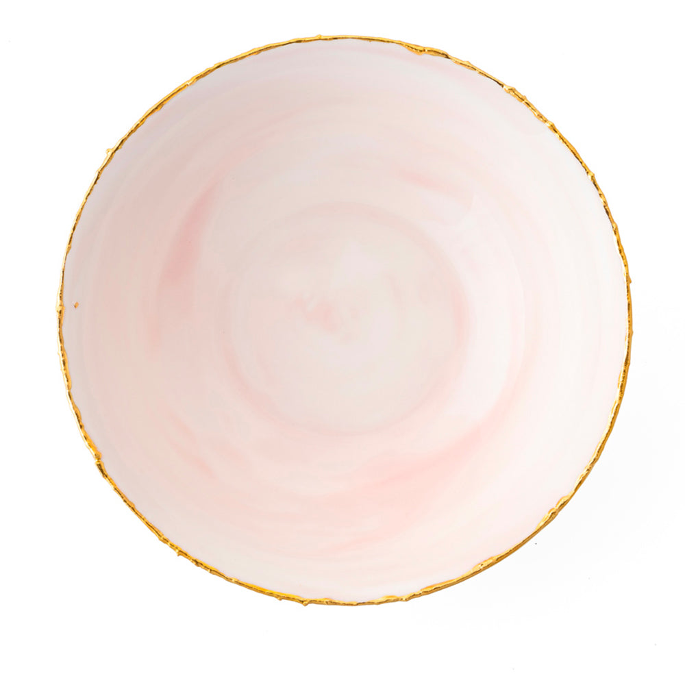 Golden Ash Pink Salad Bowl