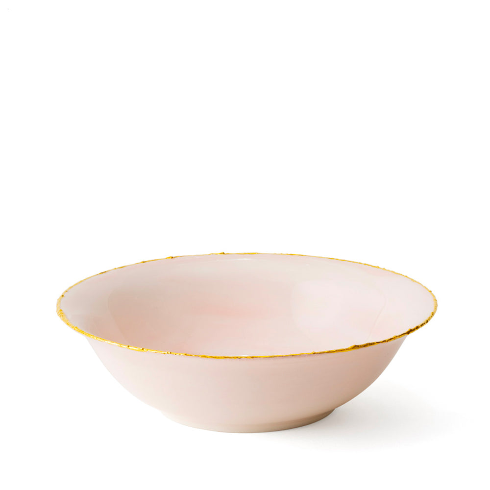 Golden Ash Pink Salad Bowl
