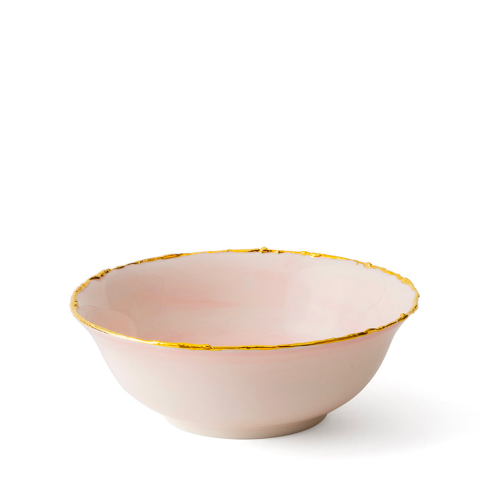 Golden Ash Pink Salad Bowl