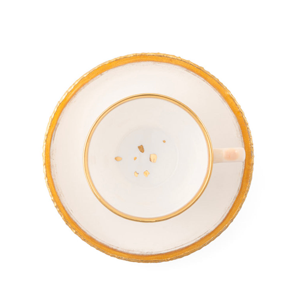 Michelangelo Bianco Teacup & Saucer
