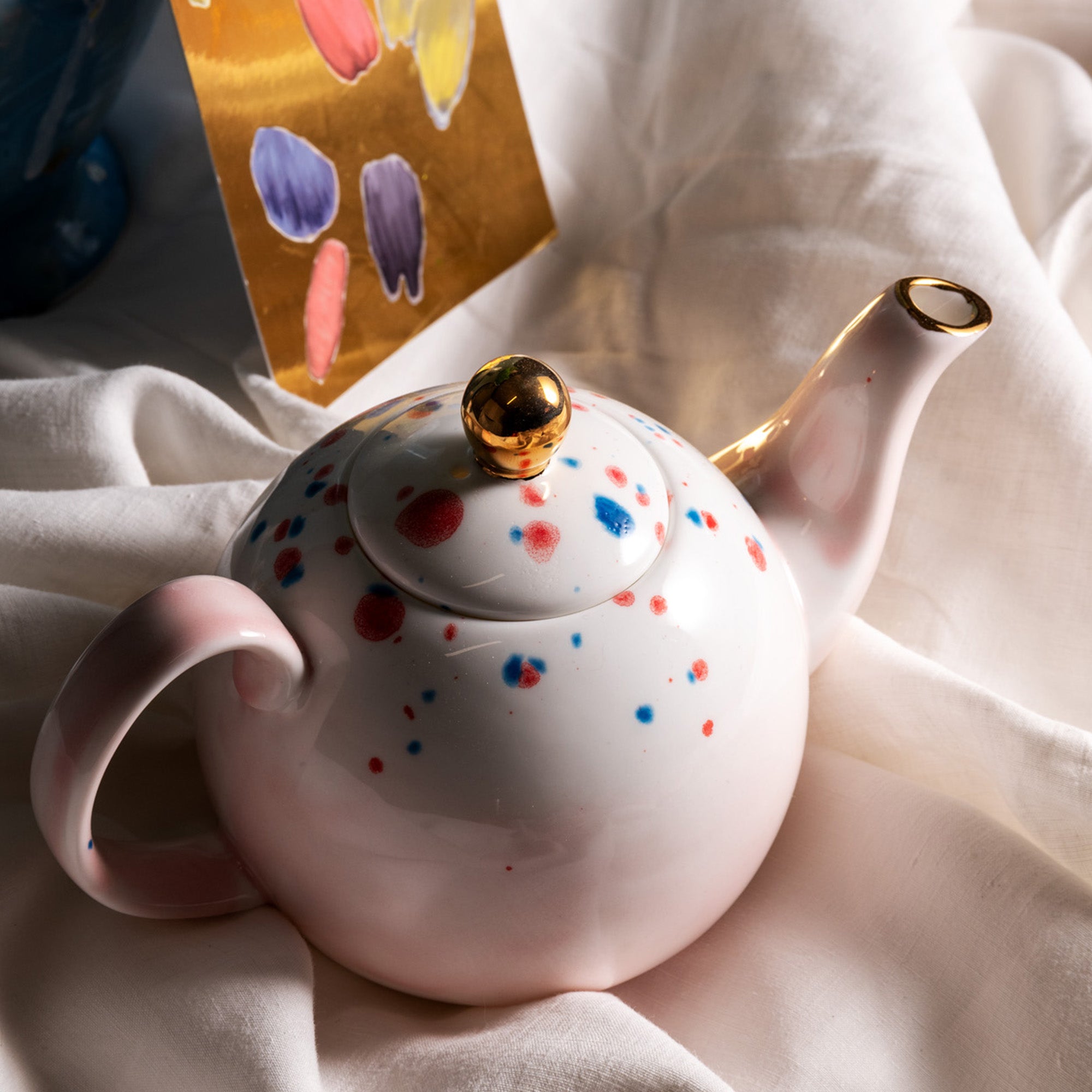 Alpine Pink Teapot