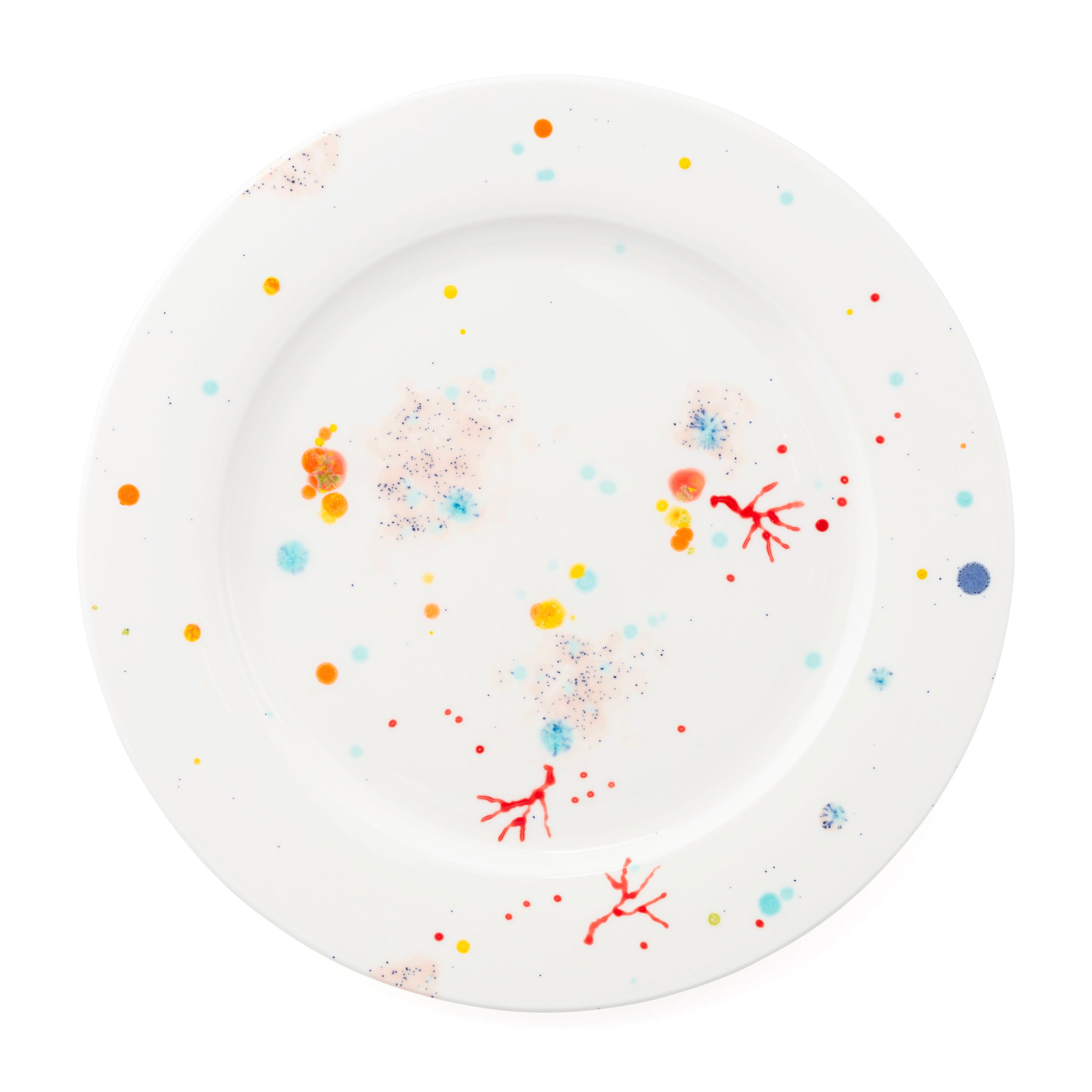 Seabed White Rim Platter