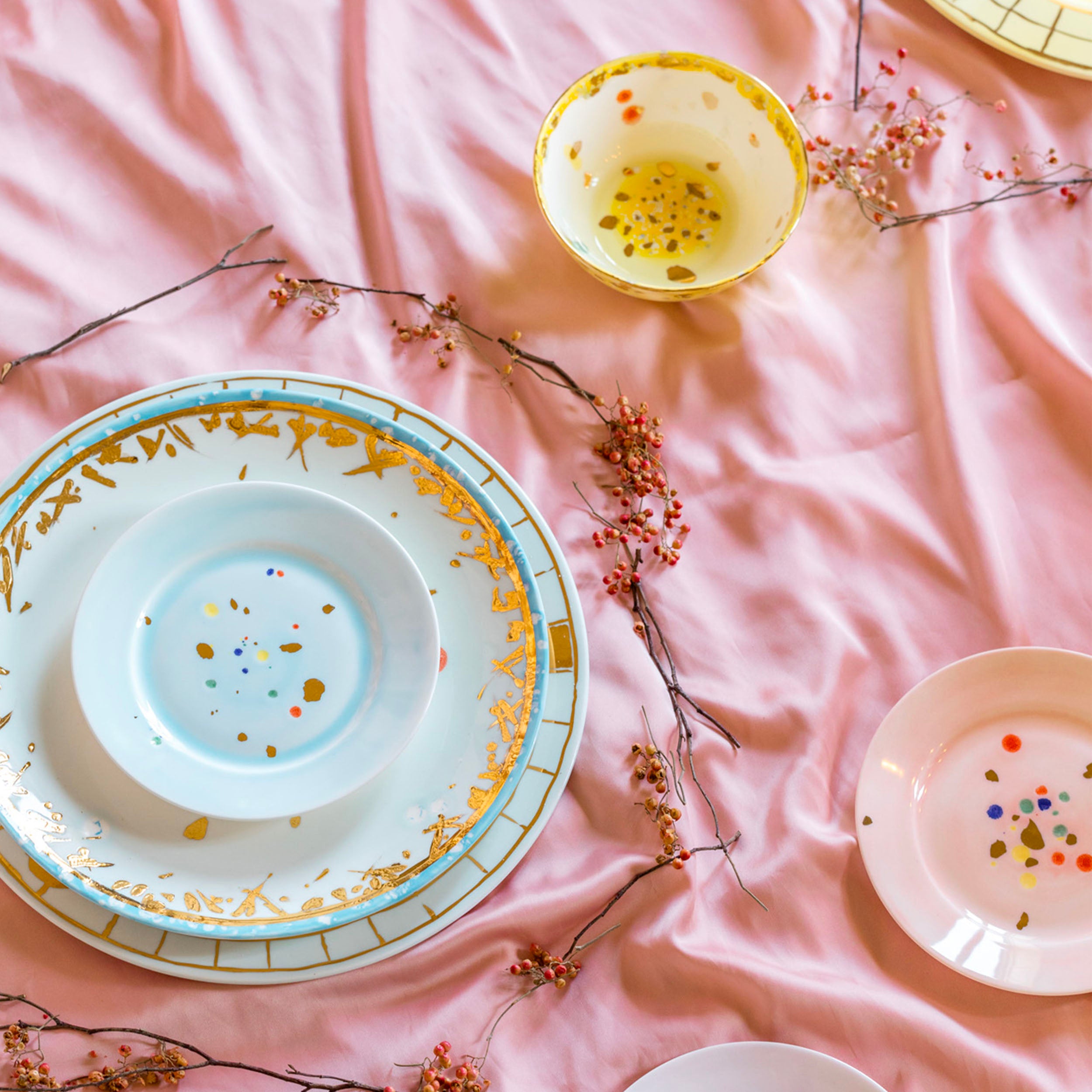 Crystal Bread Rim Plate