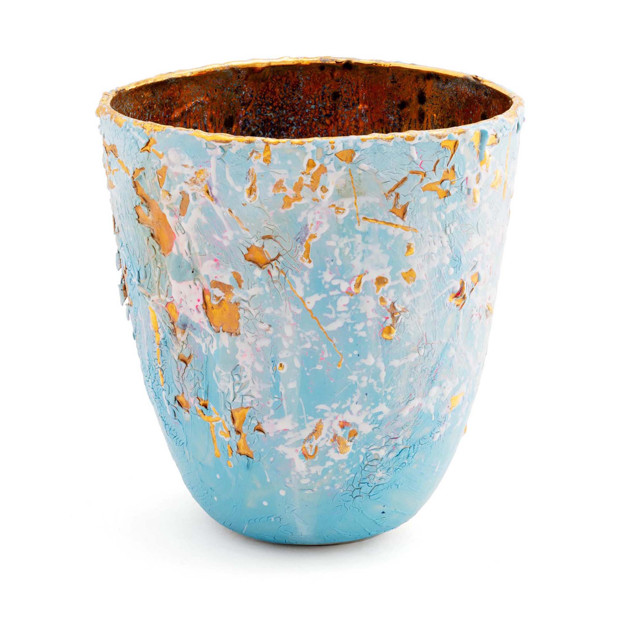Summer Garden Oval Vase