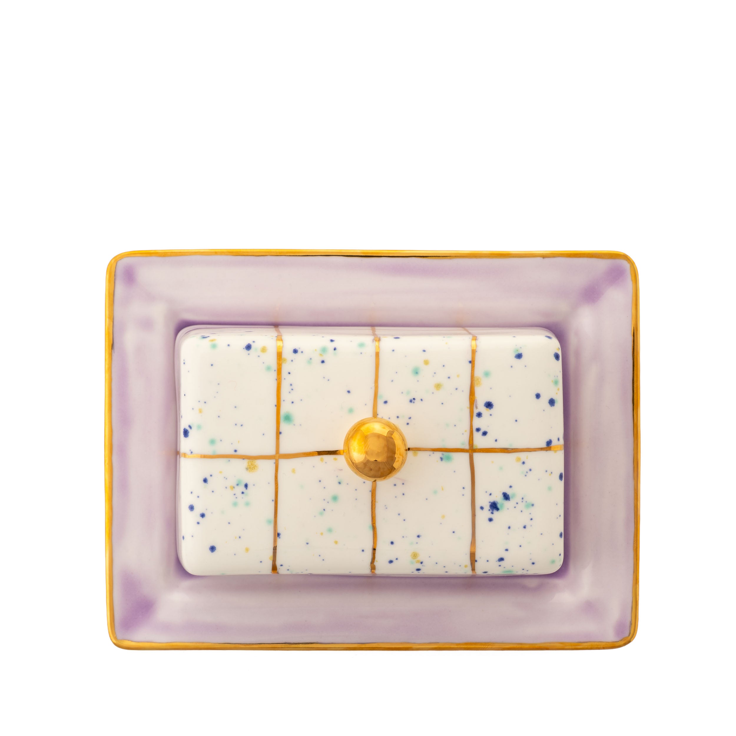 Alpine Lilac Butter Tray
