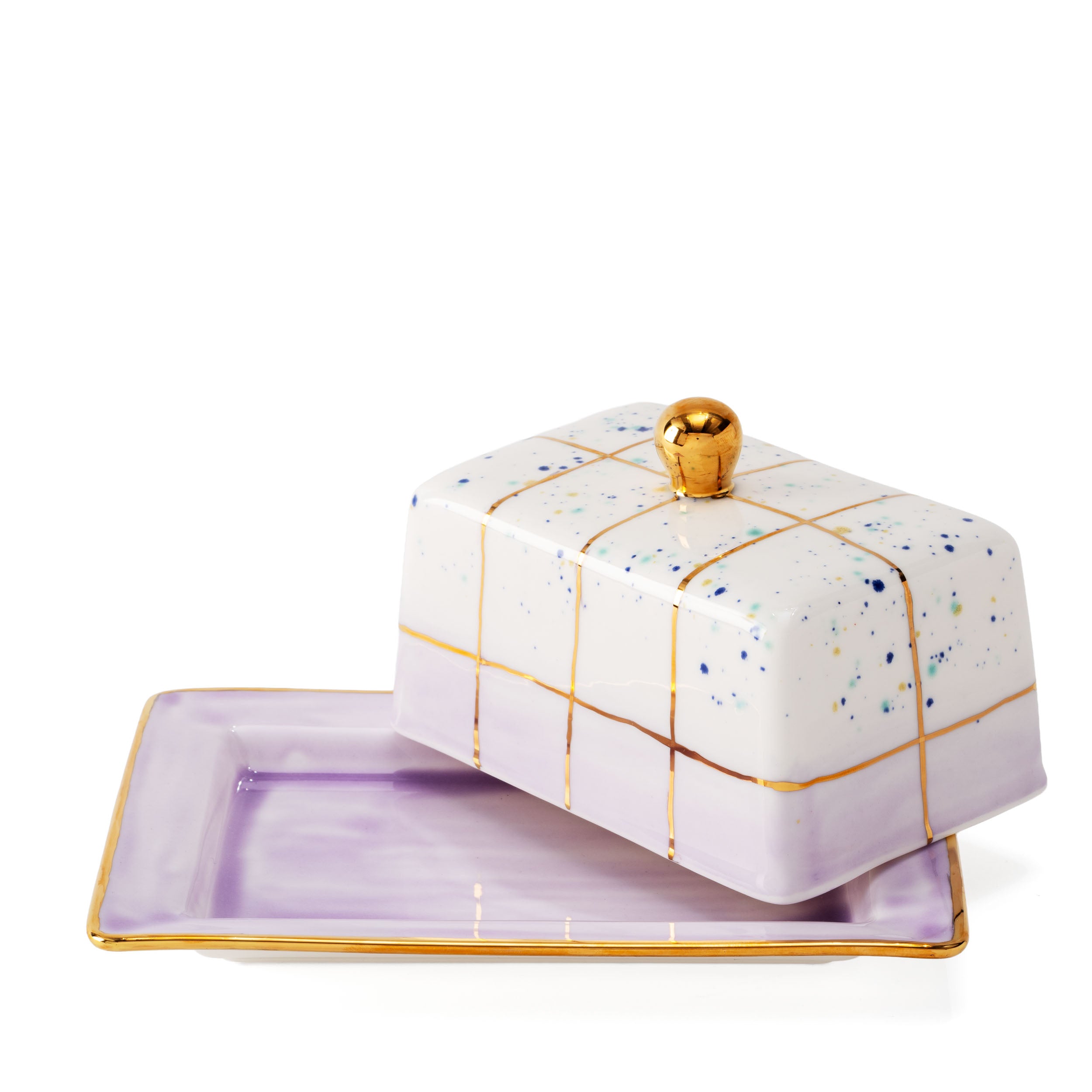 Alpine Lilac Butter Tray