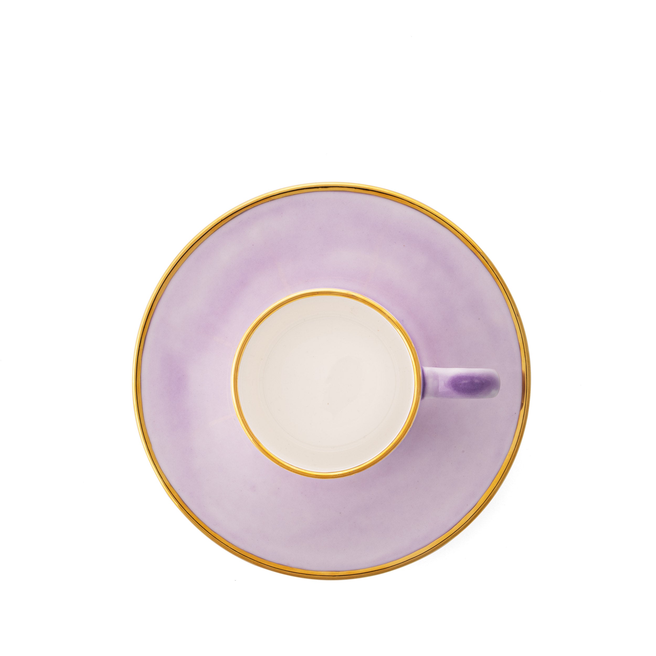 Alpine Lilac Coffee Cup & Saucer