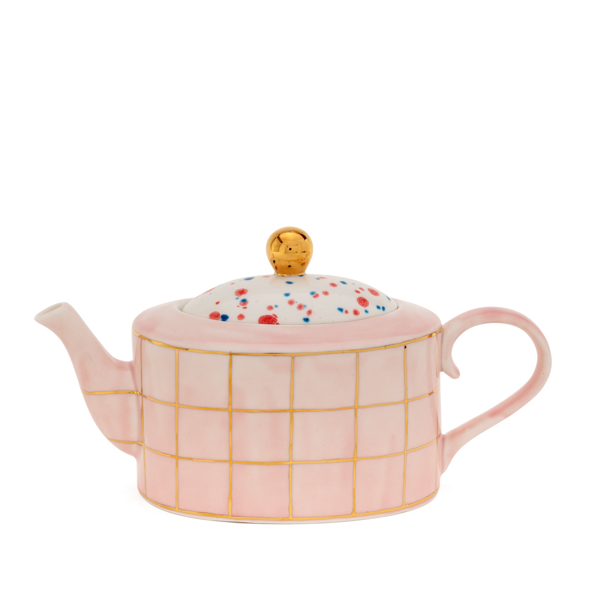 Alpine Pink Large Teapot