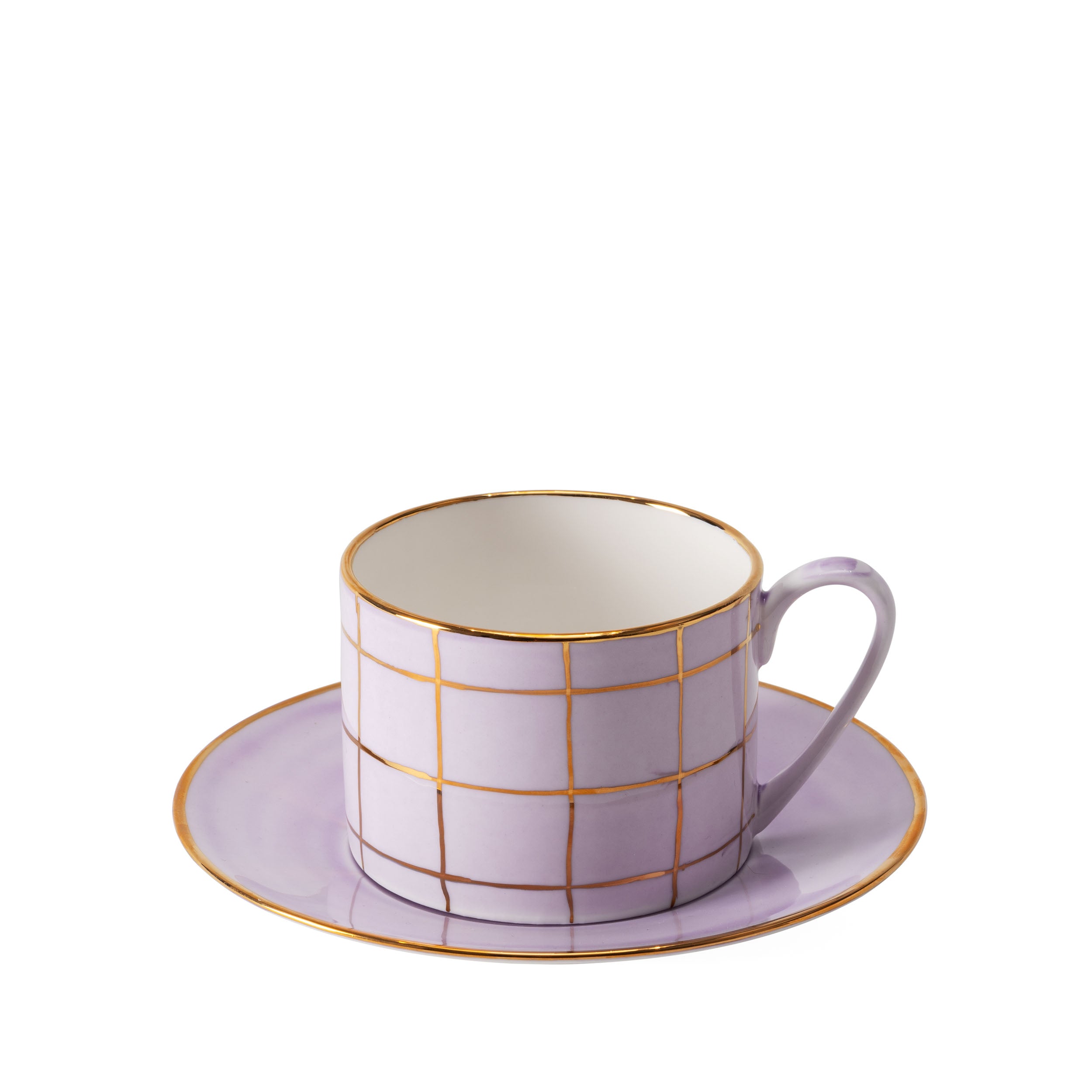Alpine Lilac Teacup & Saucer