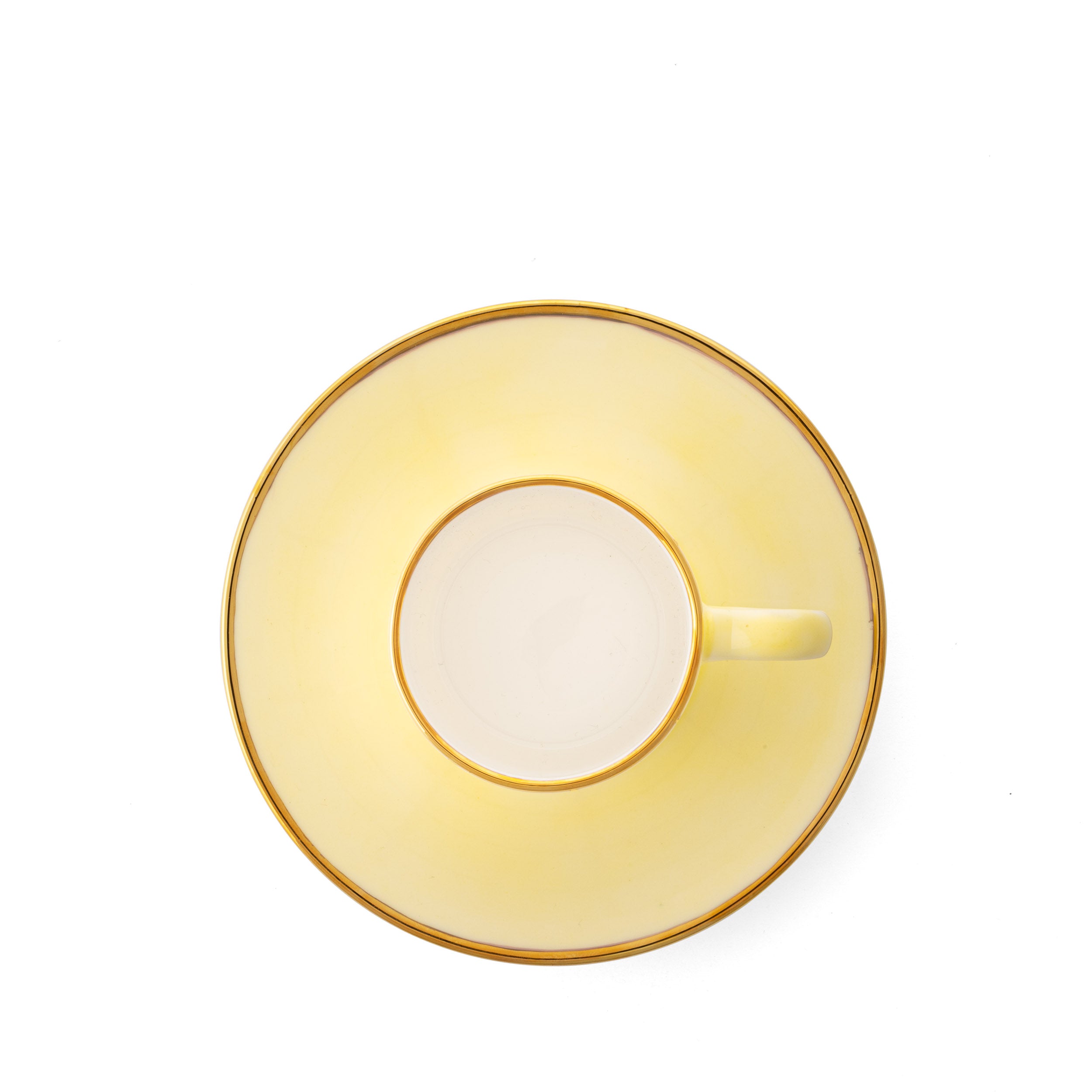 Alpine Yellow Coffee Cup & Saucer