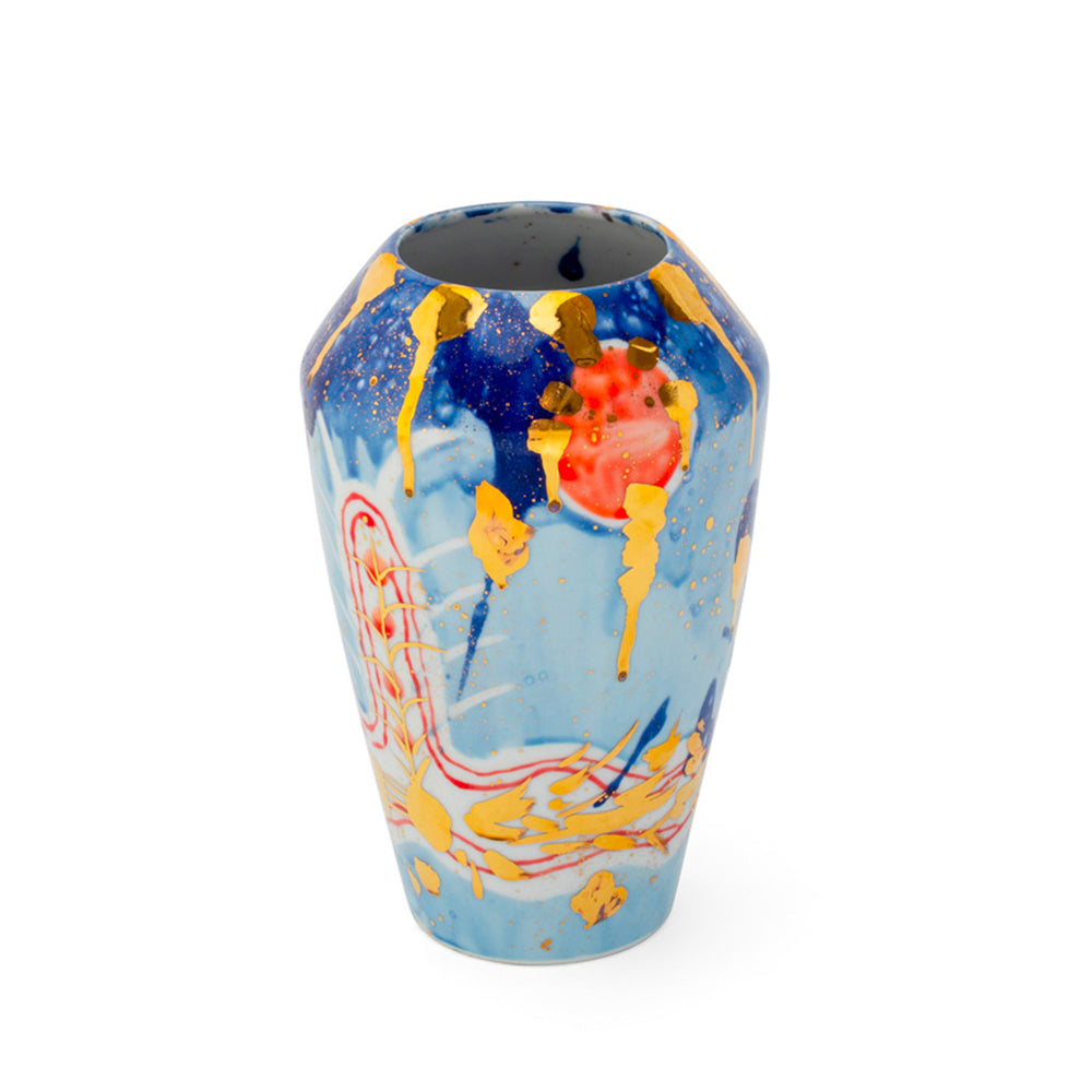 Aphrodite Blue Small Vase