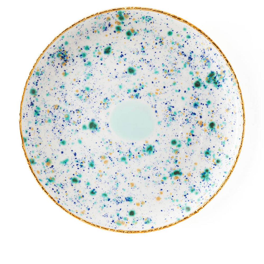Blue Marble Coupe Platter