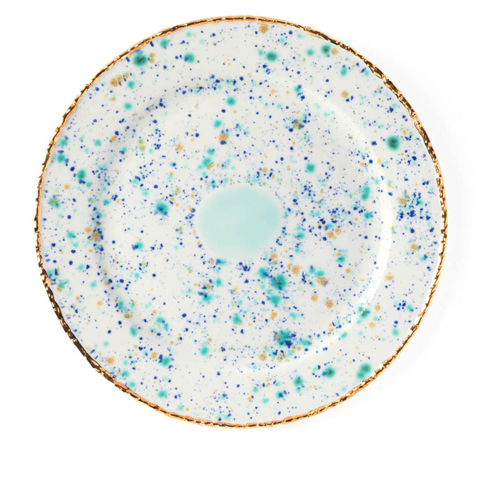 Blue Marble Rim Charger
