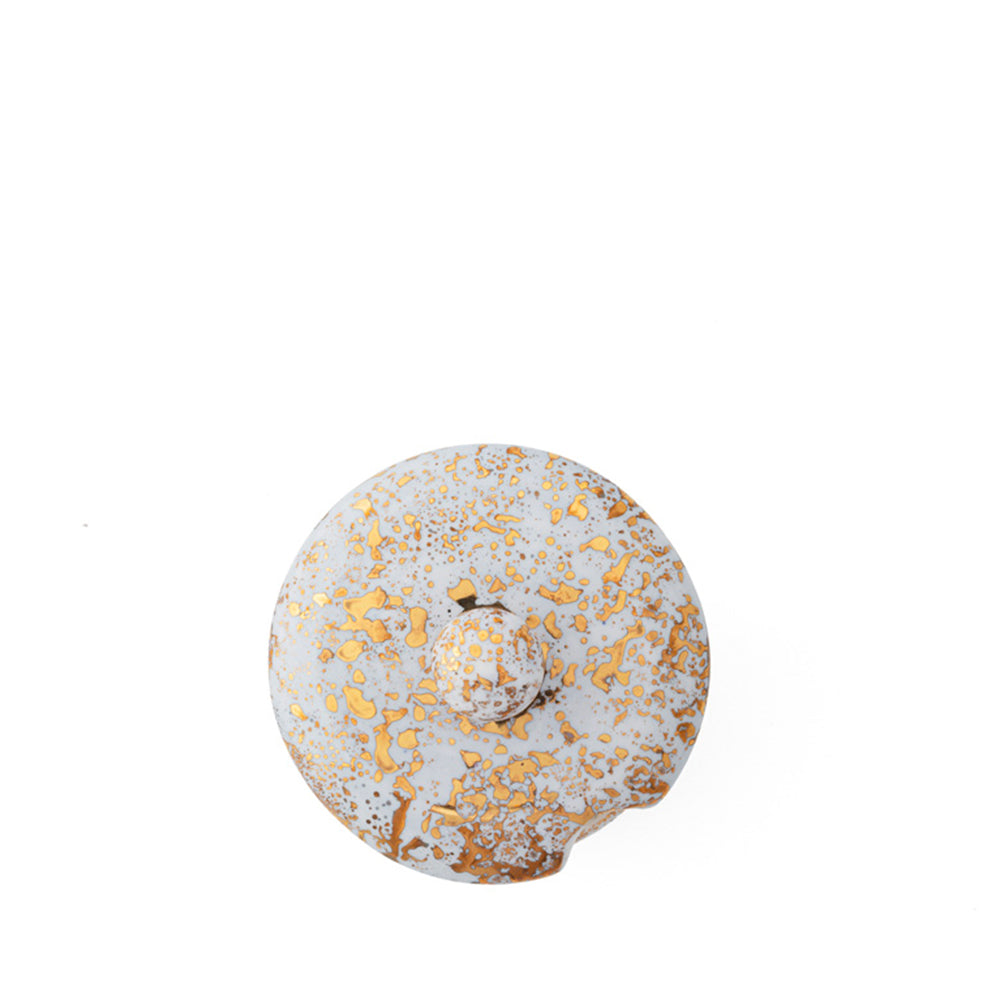 Golden Ash Blue Sugar Lid