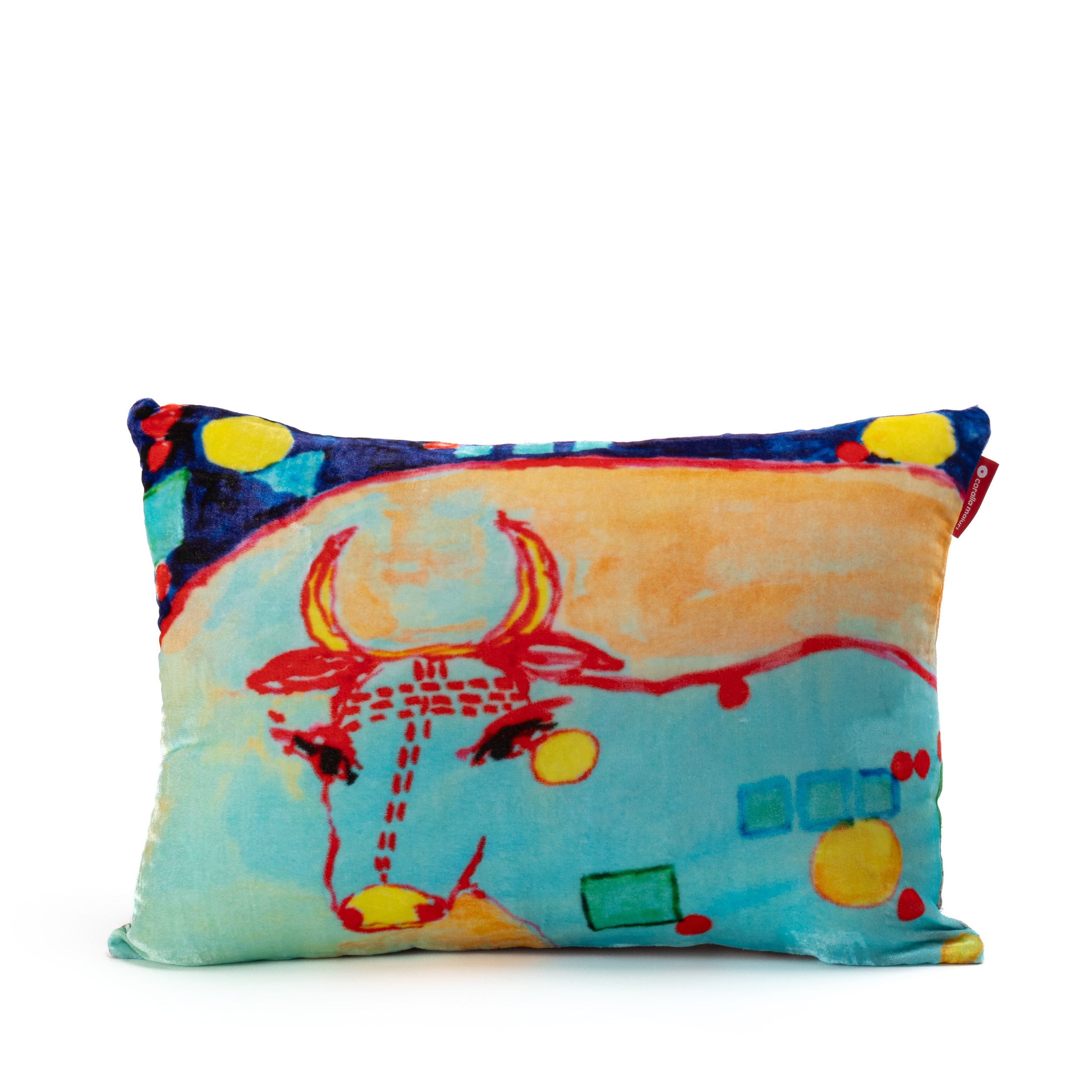 Cuscino Blue Cow