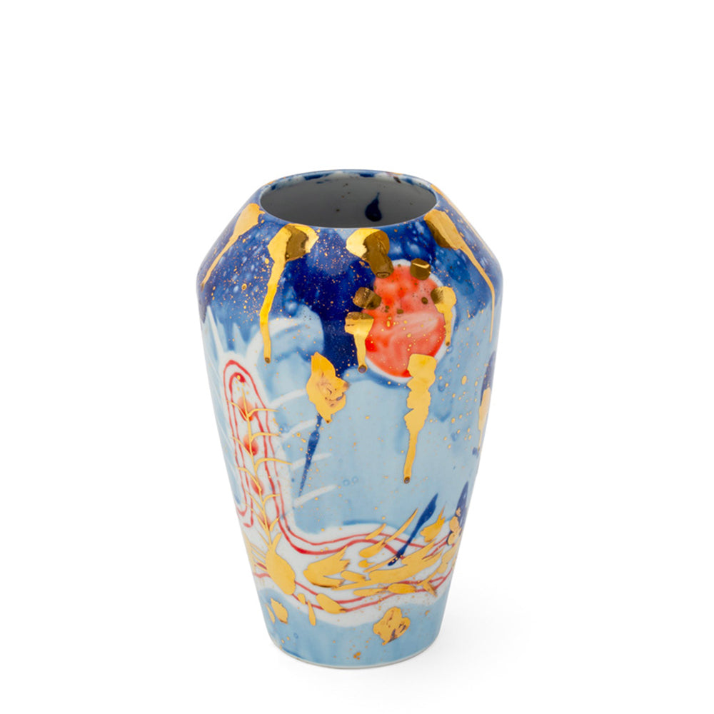 Aphrodite Blue Small Vase