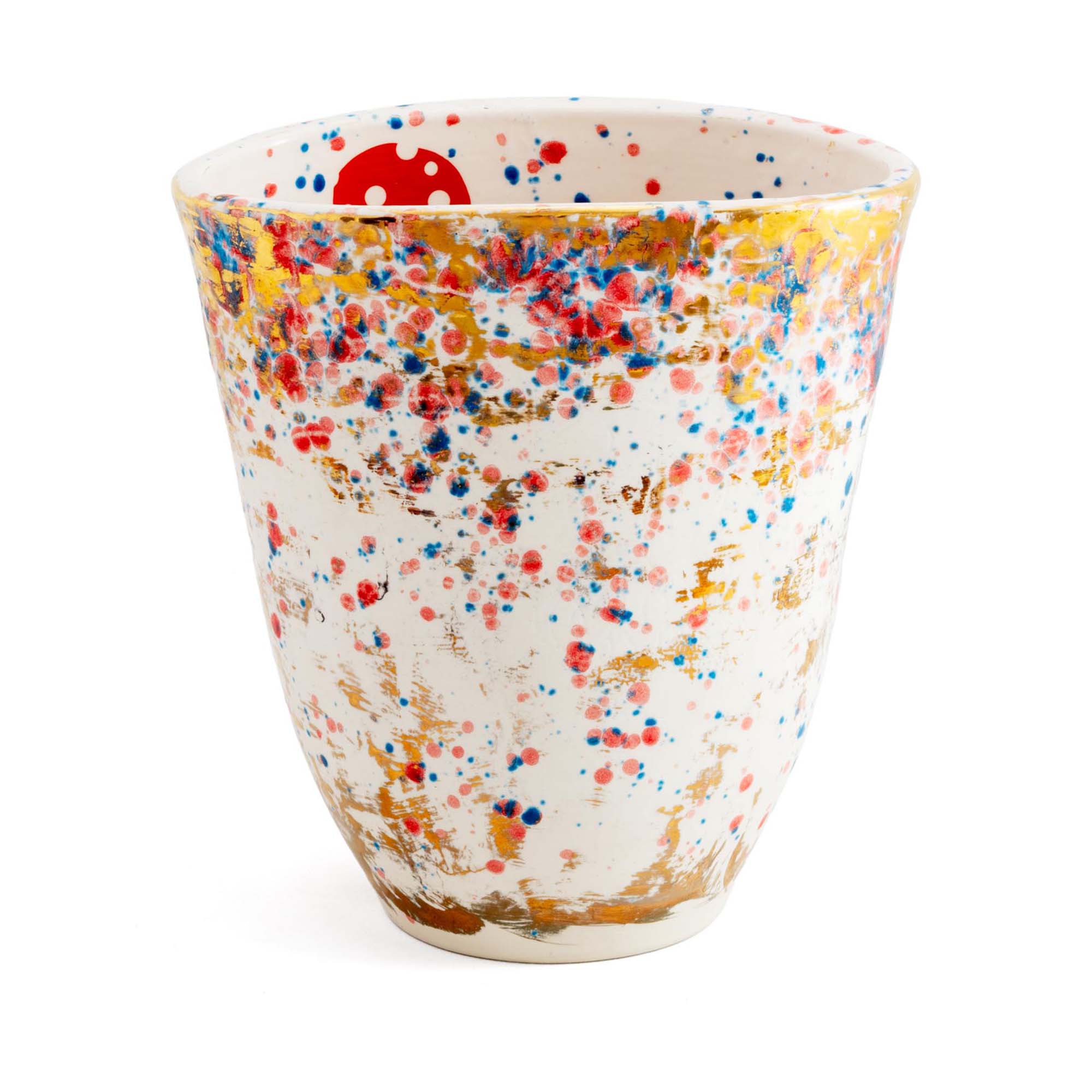 Poppies Oval Vase
