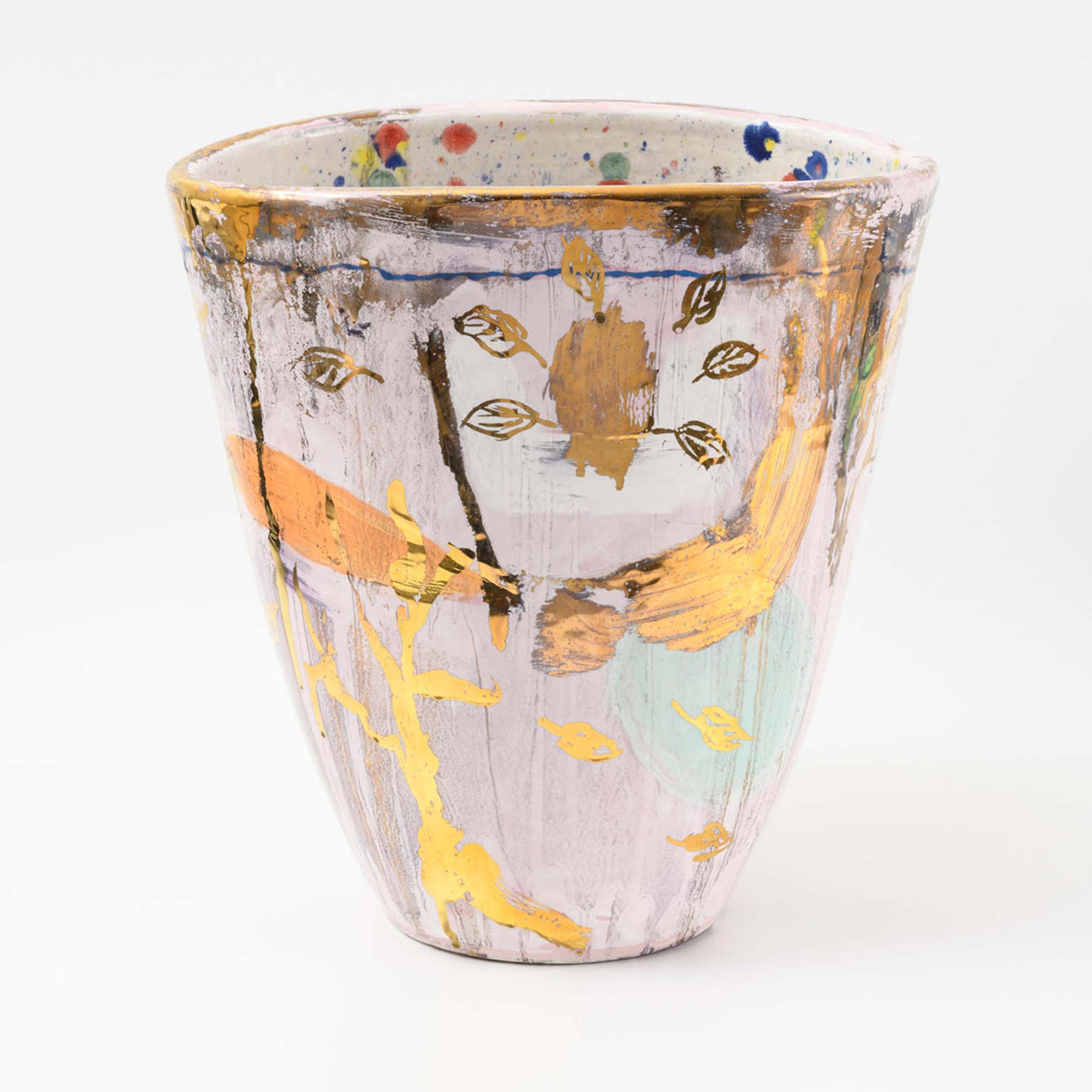 Full Bloom Oval Vase