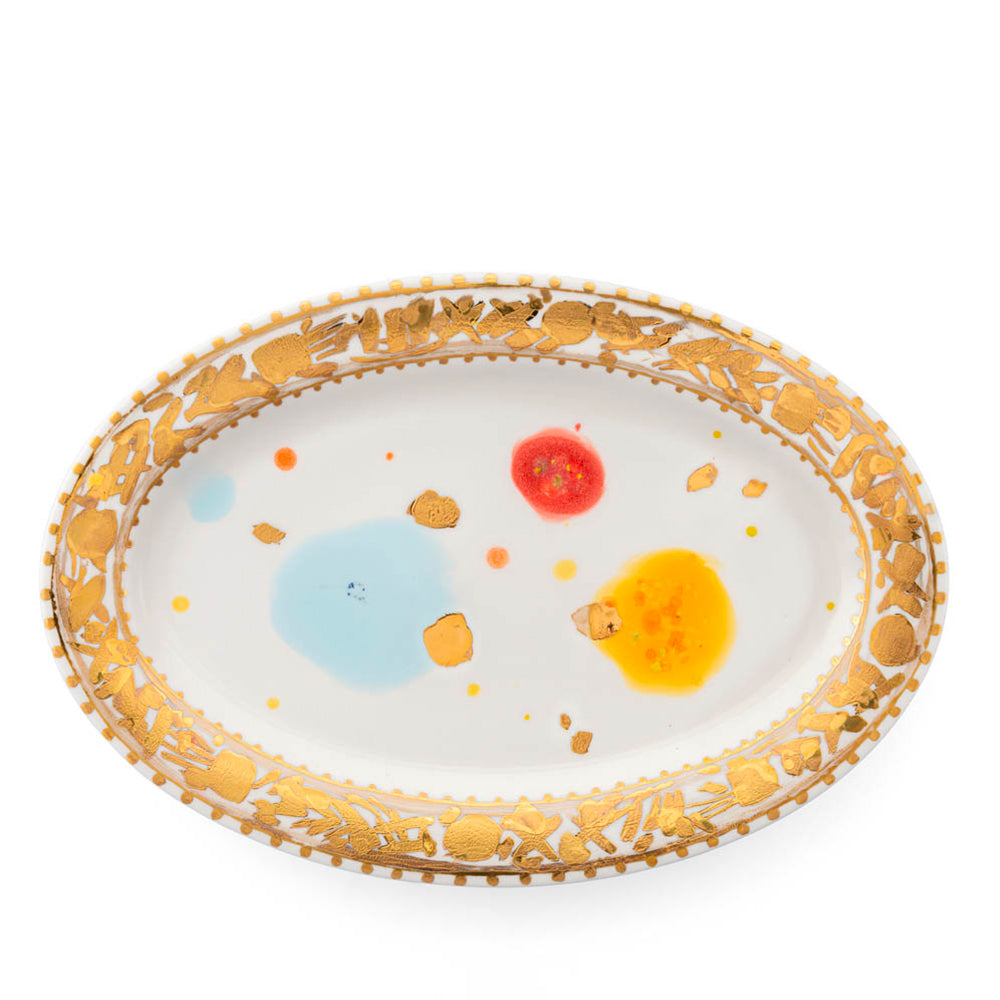 Caravaggio Oval Rim Platter