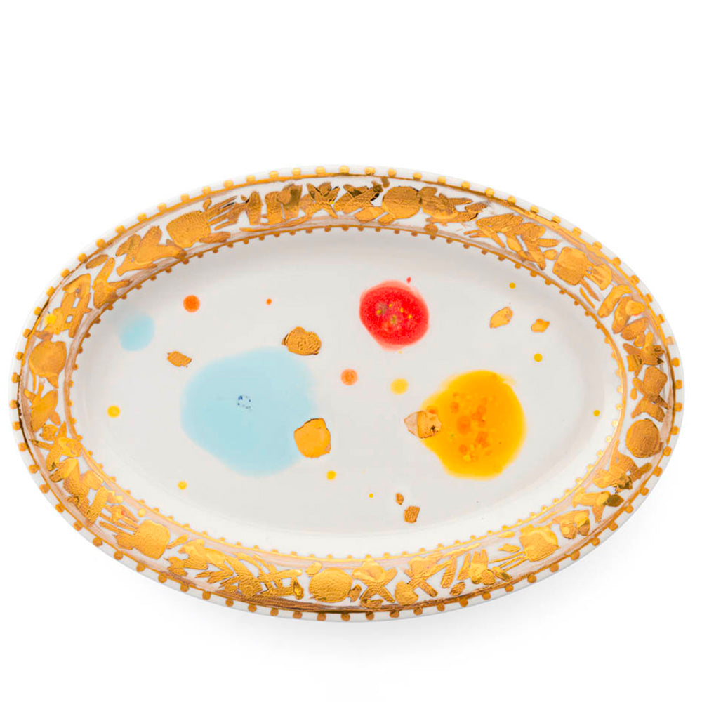 Caravaggio Oval Rim Platter