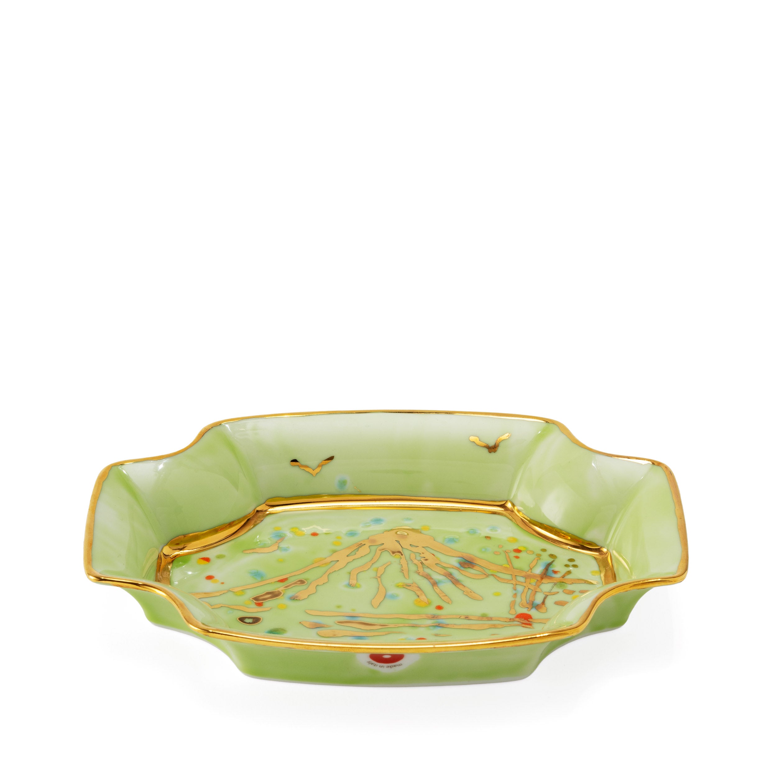 Green Medium Contoured Tray