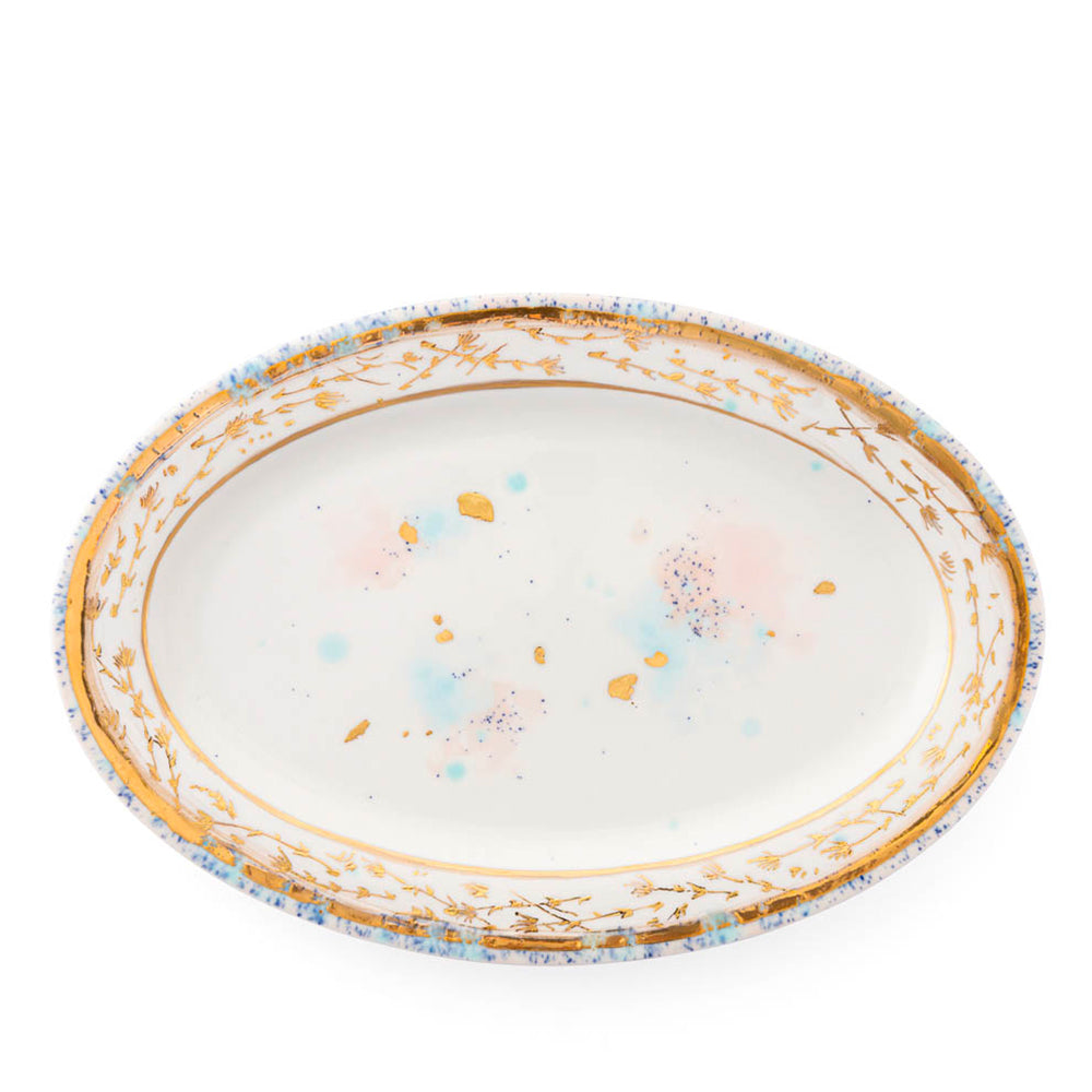 Dafne Oval Rim Platter