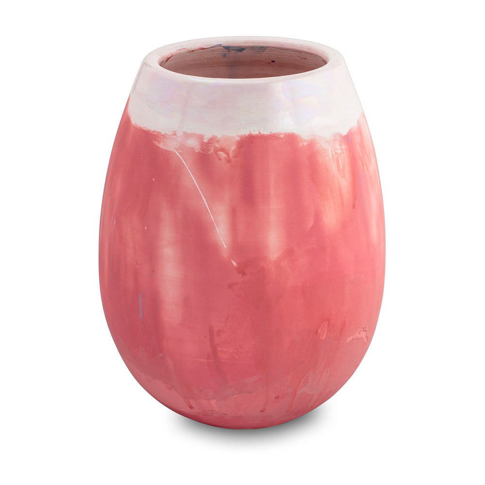 Dust & Light Red&Blue Vase