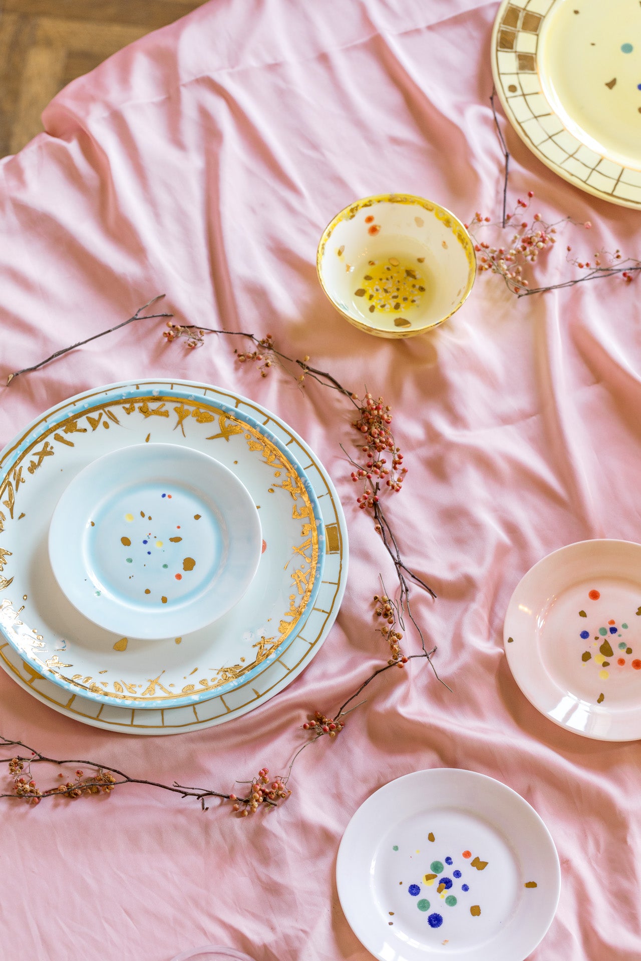 Crystal Oval Rim Platter