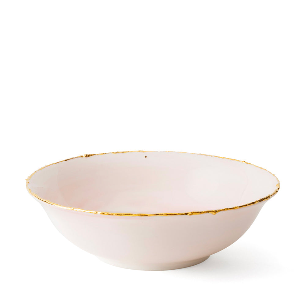 Golden Ash Pink Salad Bowl
