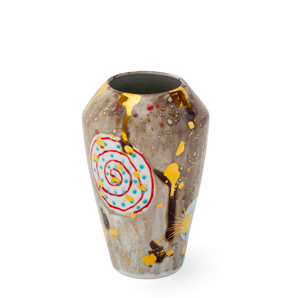 Aphrodite Gray Small Vase