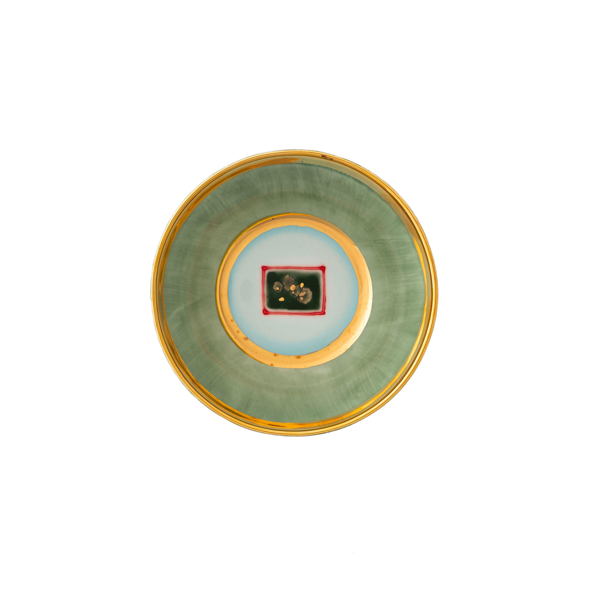 Jade Gold Fruit Bowl