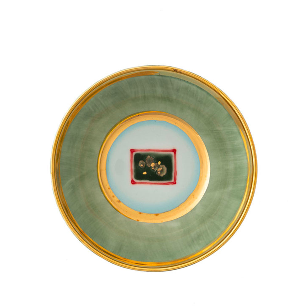 Jade Gold Fruit Bowl