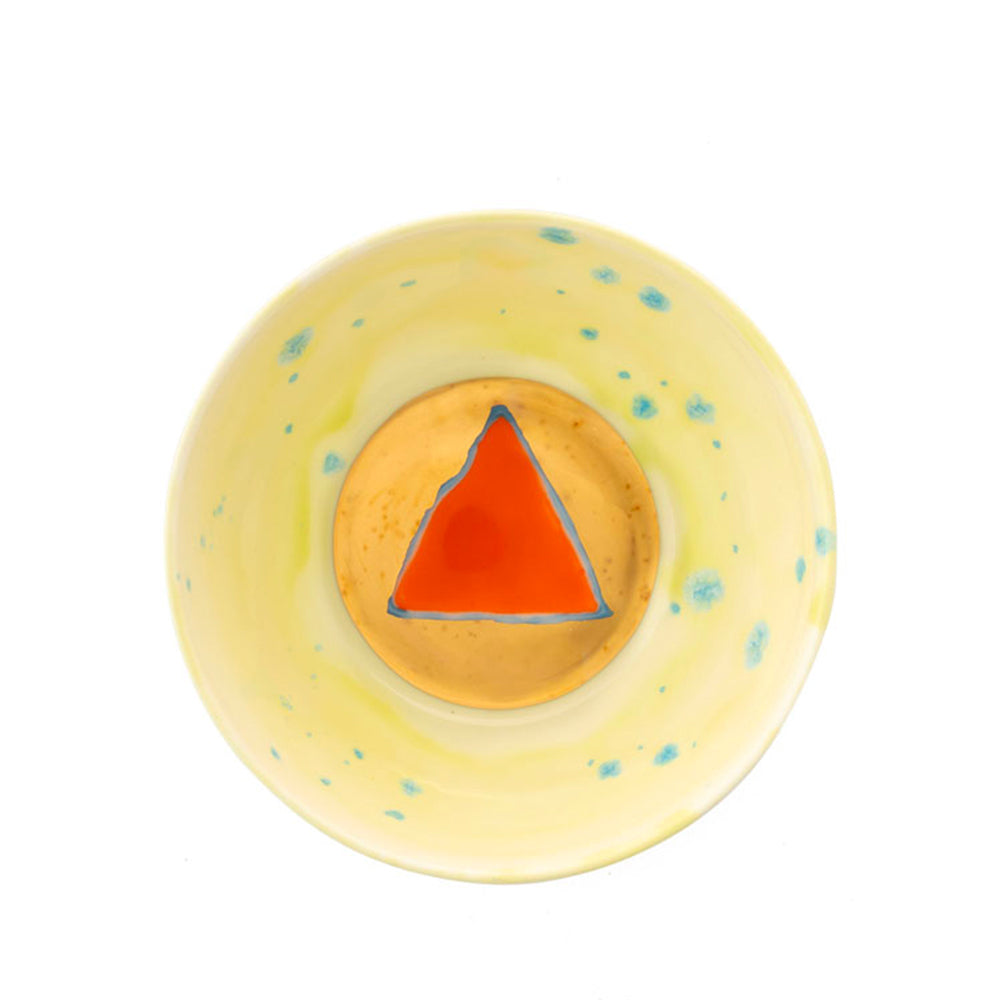 Lime Gold Fruit Bowl