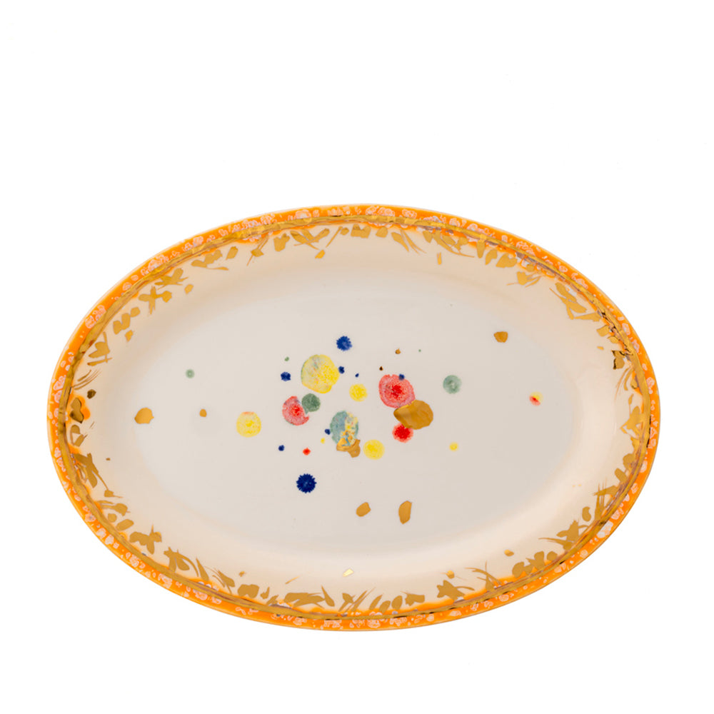 Miami Oval Rim Platter