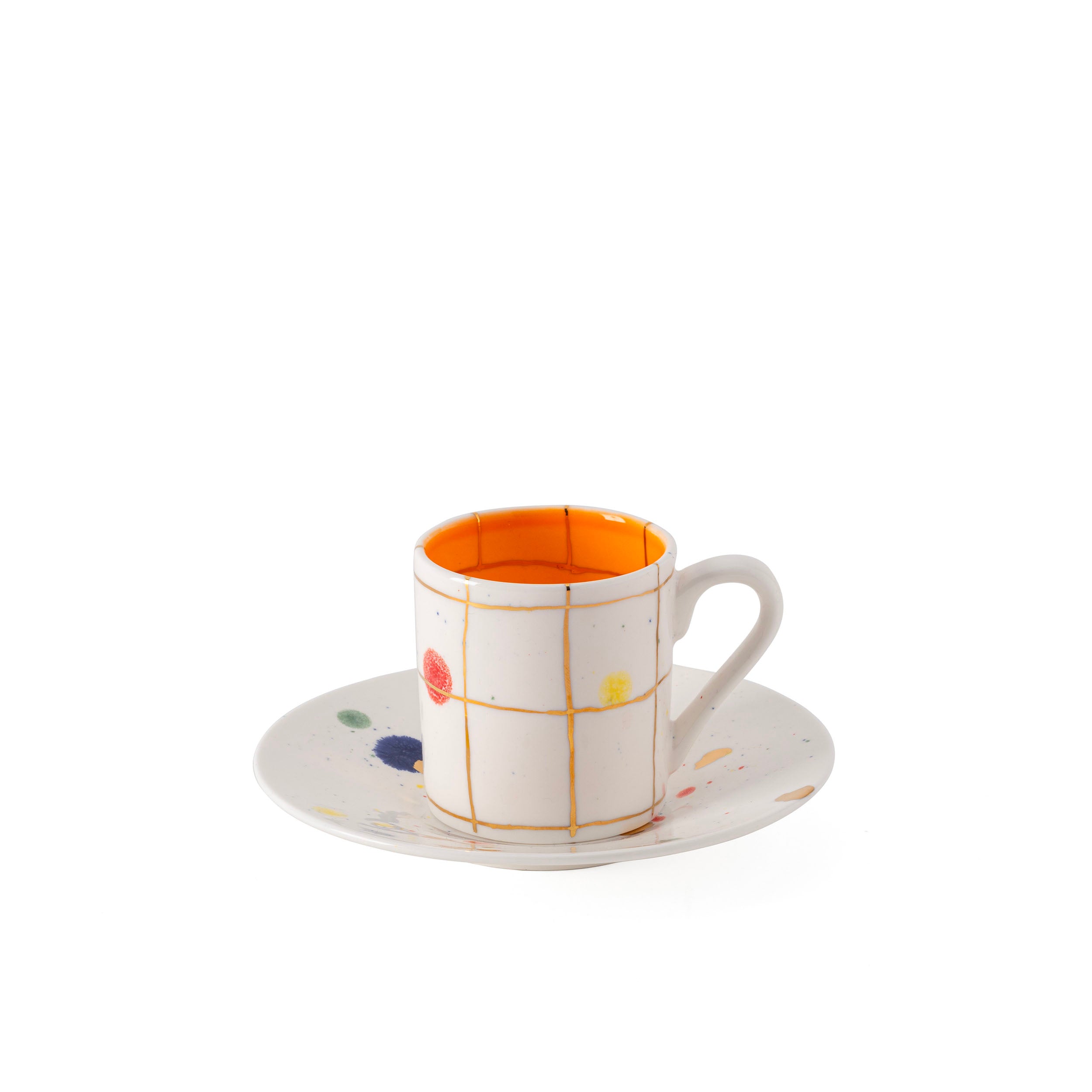 Miami Straight Coffee Cup & Saucer