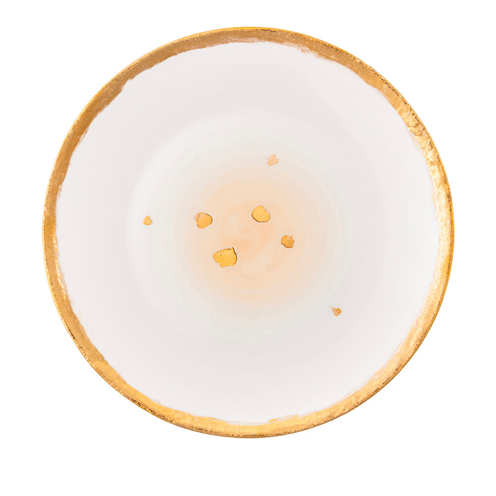 Michelangelo Bianco Dinner Coupe Plate