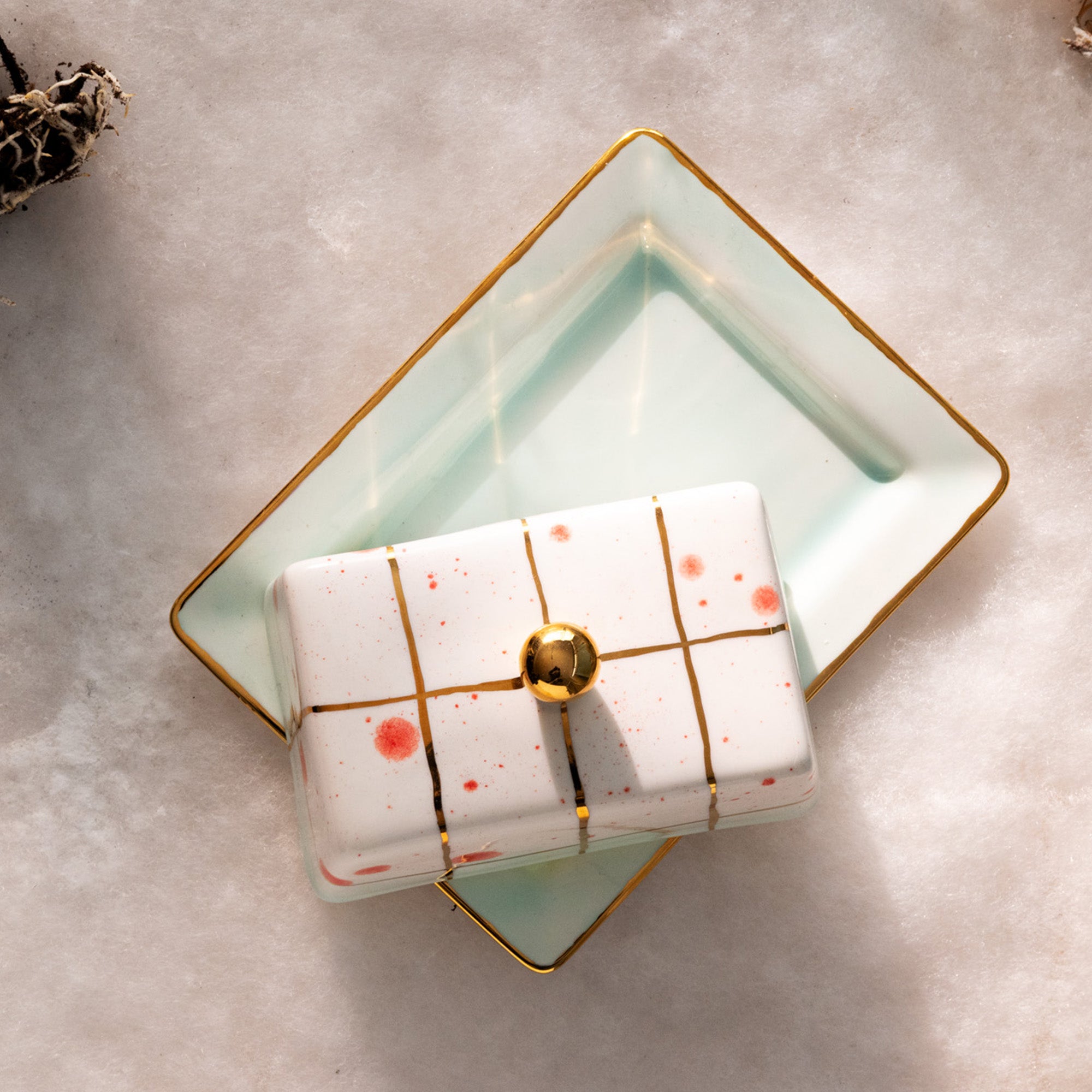 Alpine Mint Butter Tray