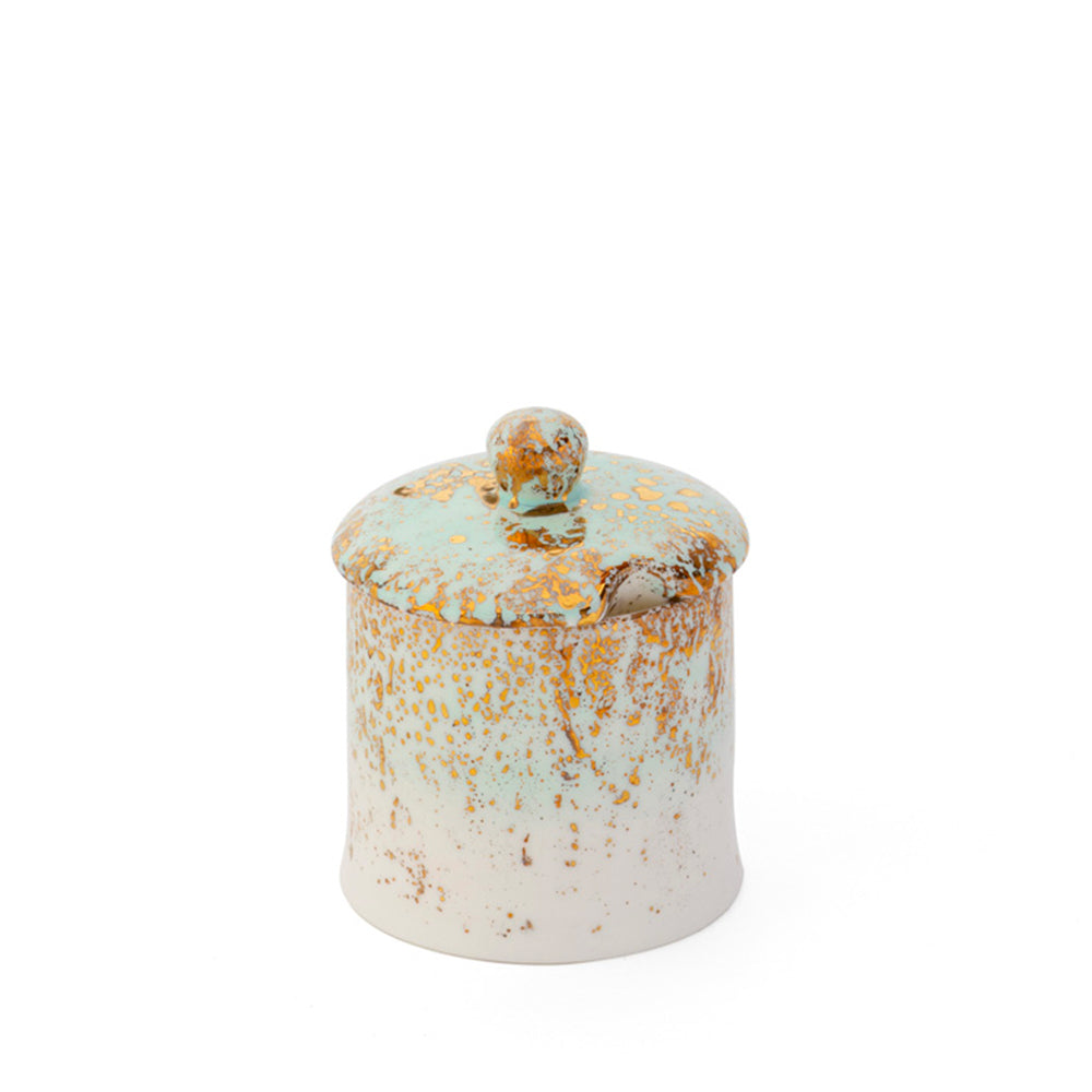 Golden Ash Mint Sugar Lid