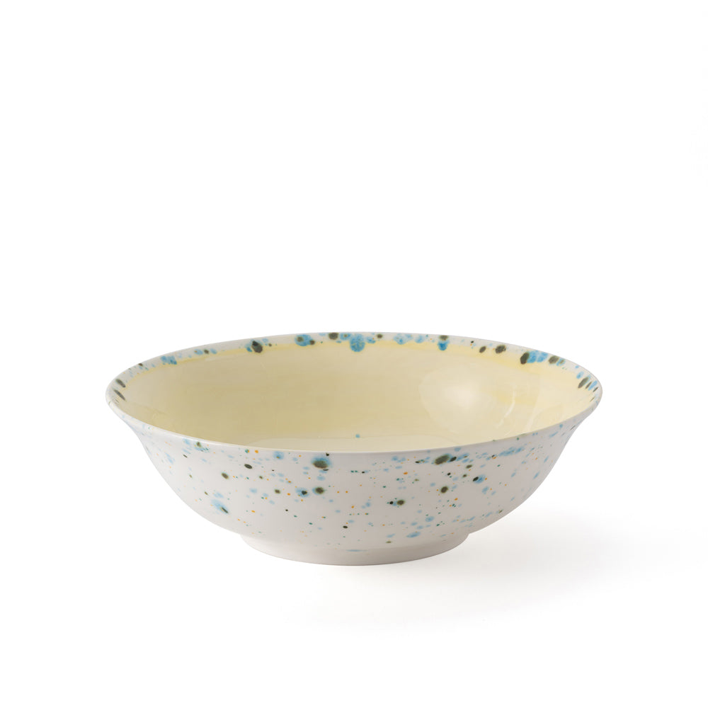 Murrine Yellow Salad Bowl 23