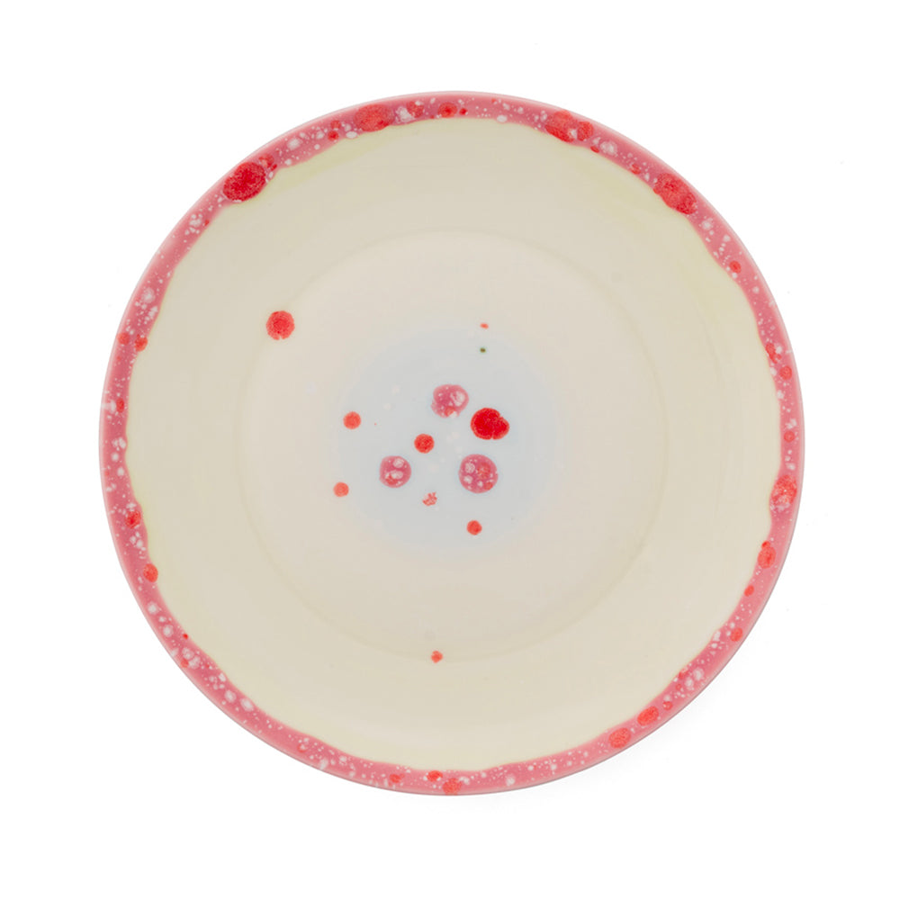 Murrine Green Dessert Coupe Plate