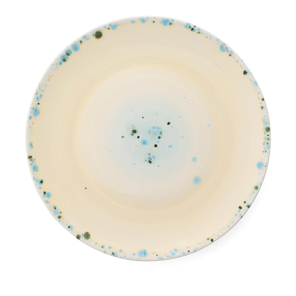 Piatto piano Murrine Giallo