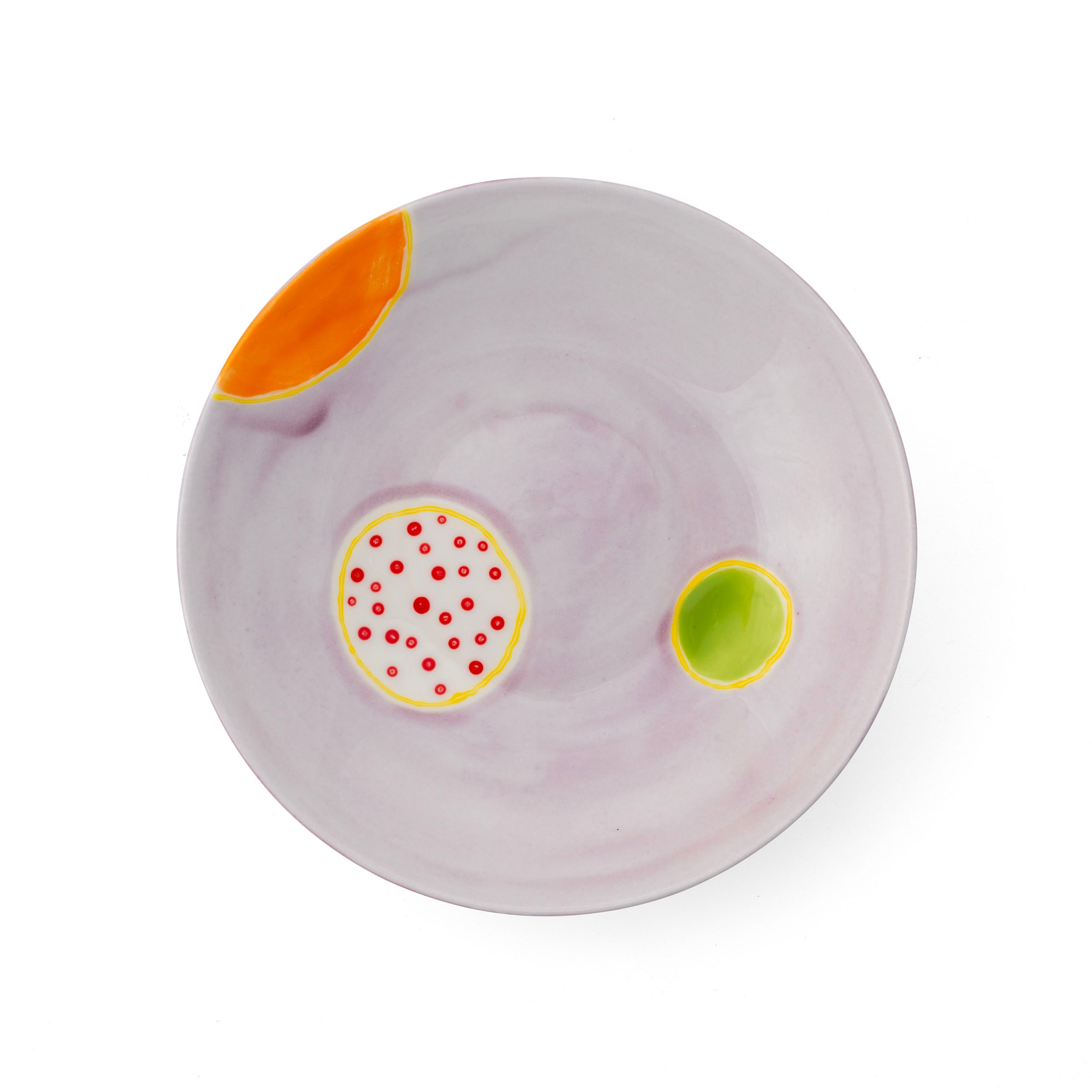 Plum Soup Coupe Plate