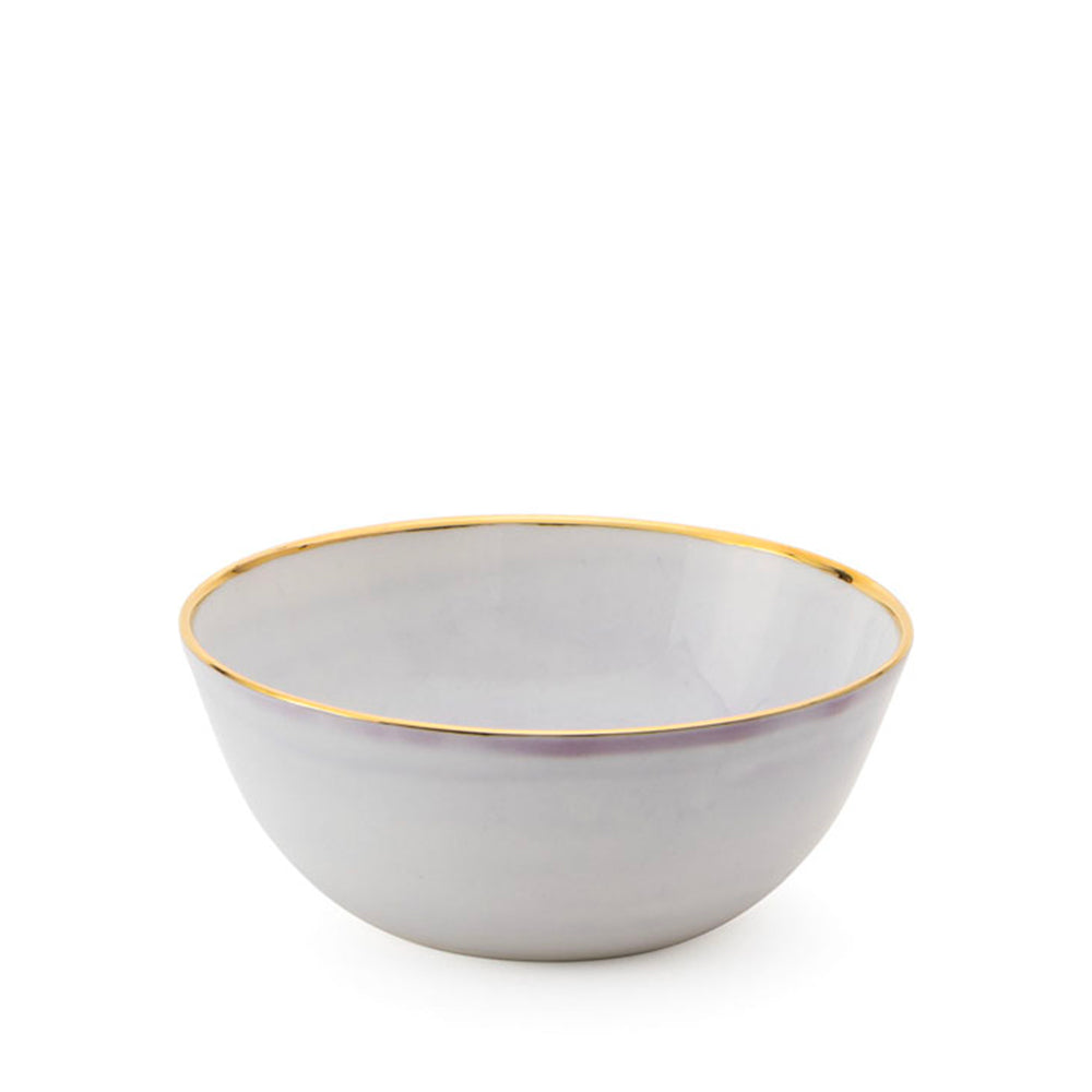 Plum Gold Fruit Bowl