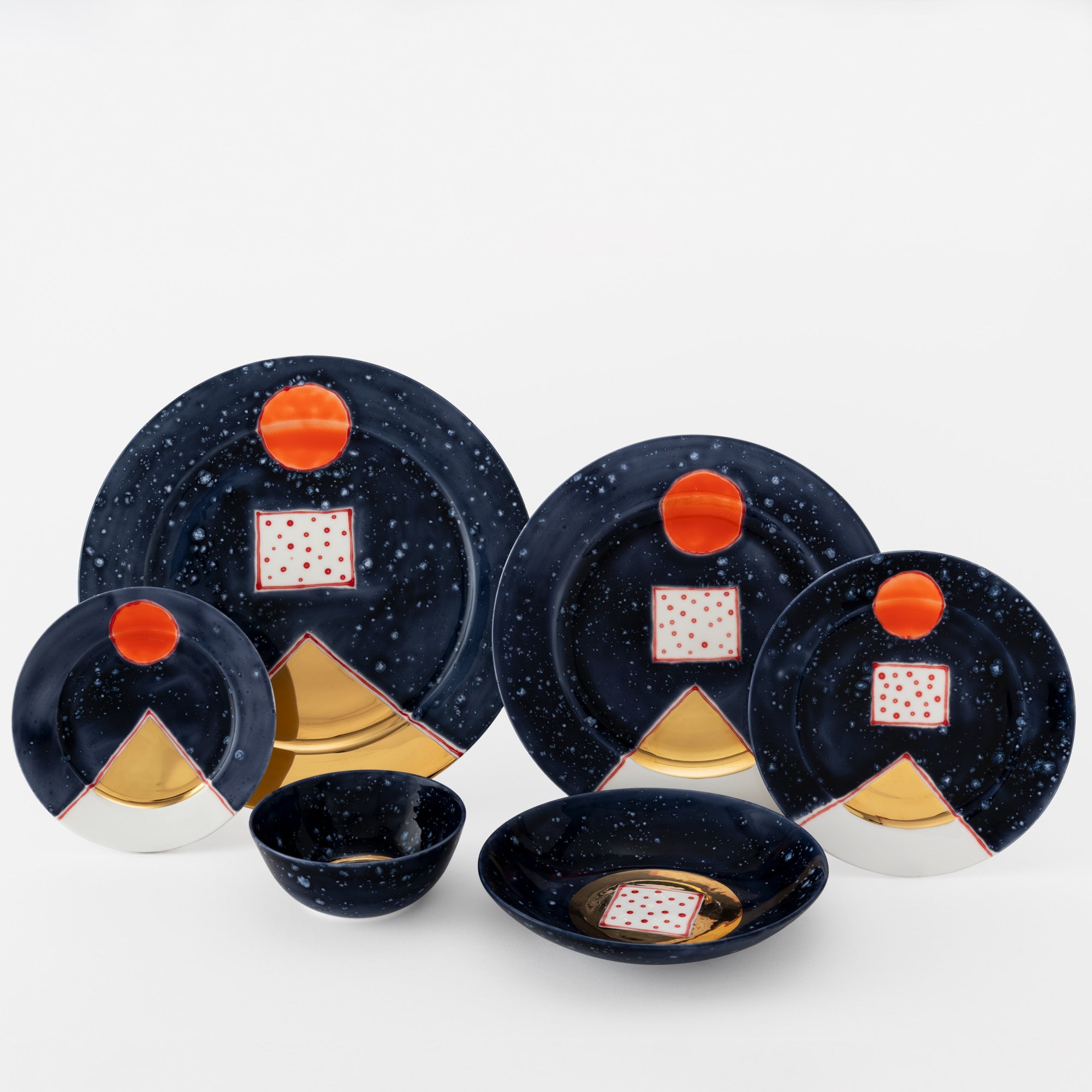 Sierra Gold Dinner Set